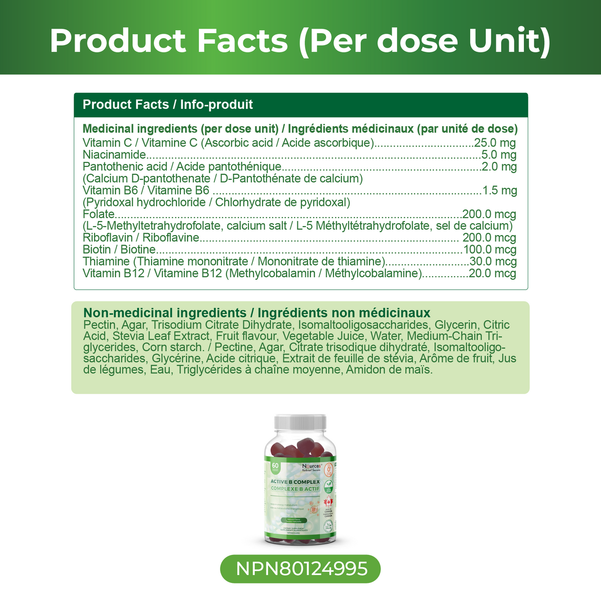 Nources Vitamin B Complex