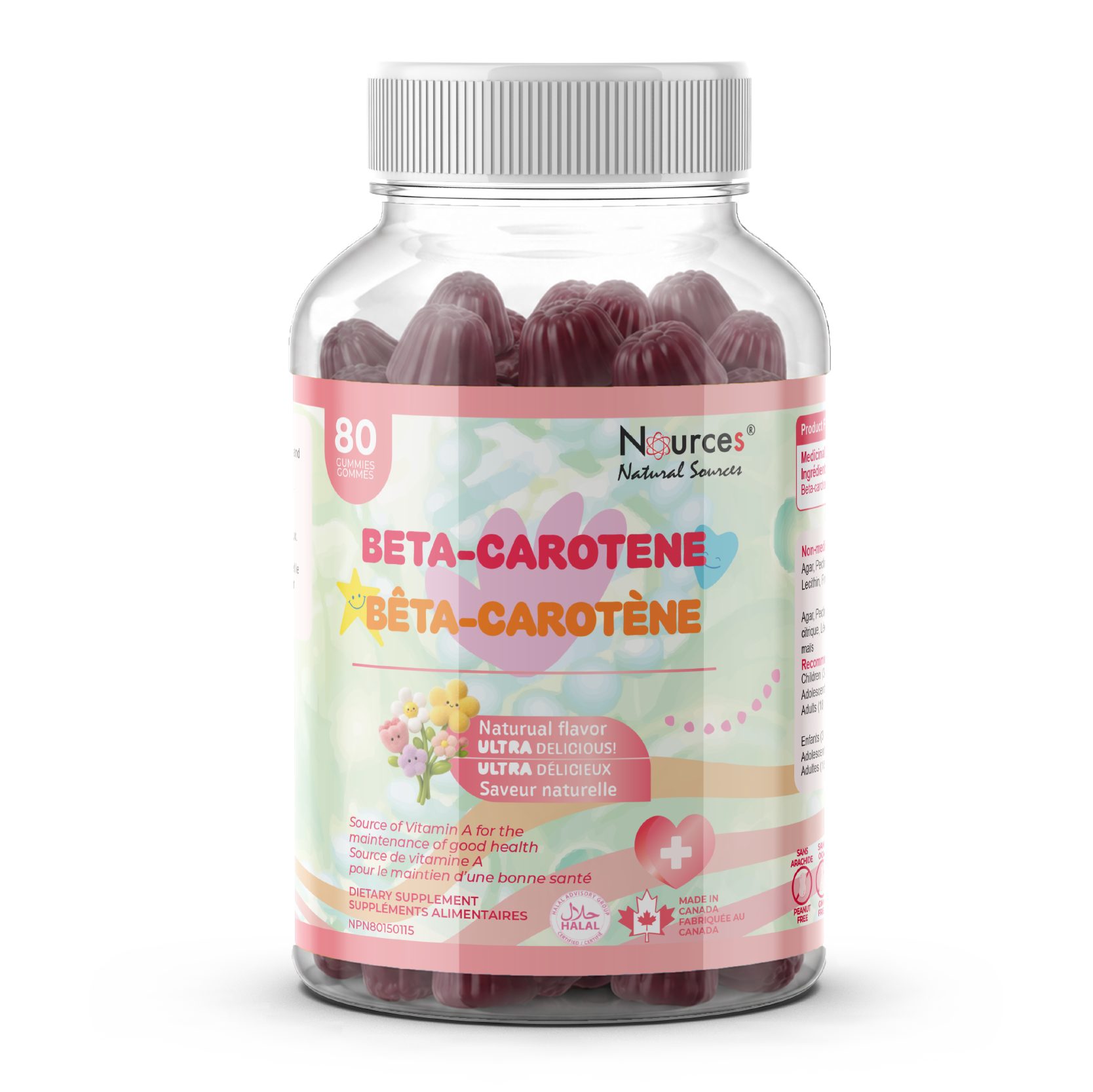 Nources Sugared beta Carotene