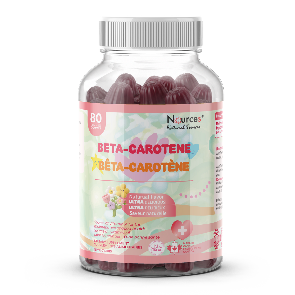 Nources Sugared beta Carotene