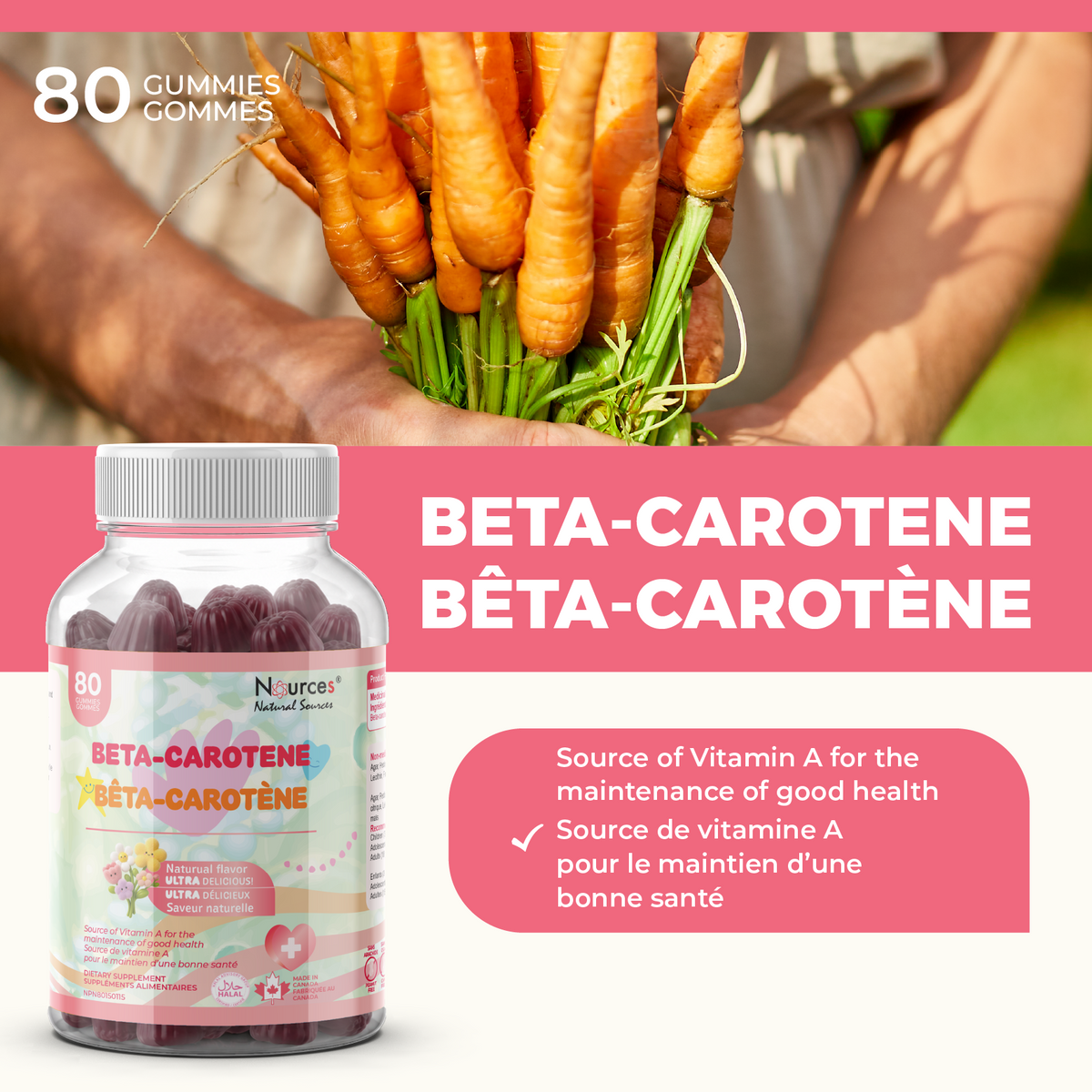 Nources Sugared beta Carotene