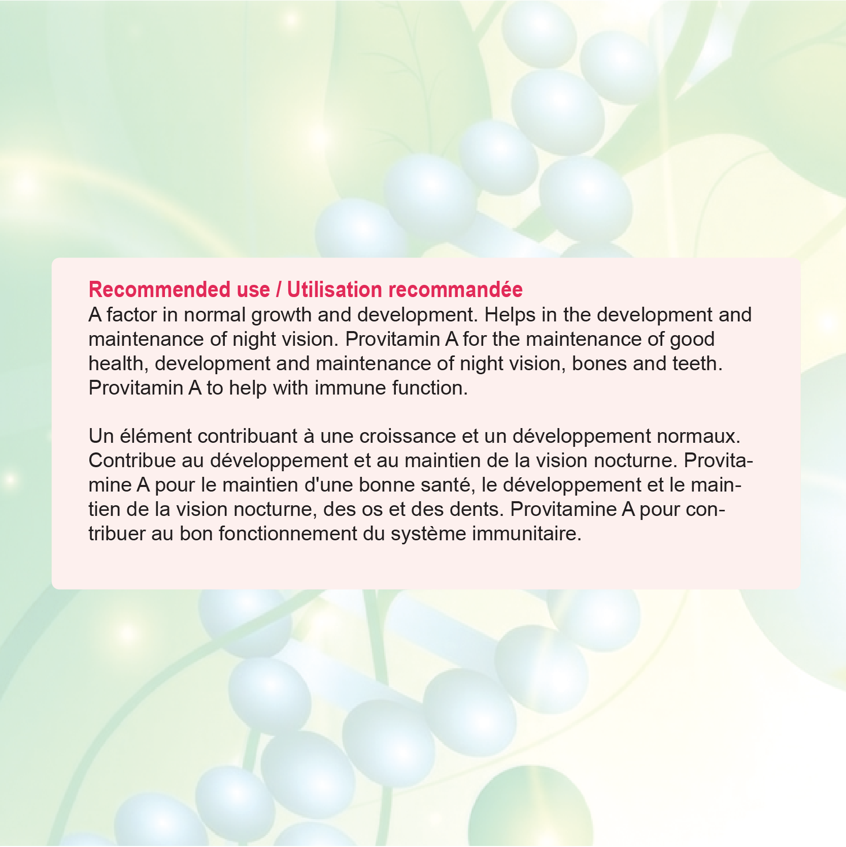 Nources Sugared beta Carotene