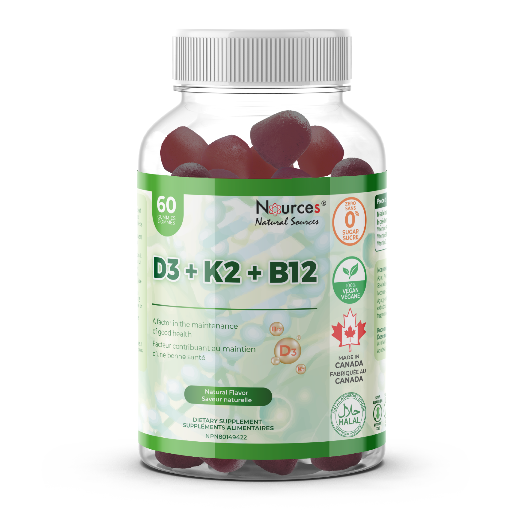 Nources D3+K2+B12