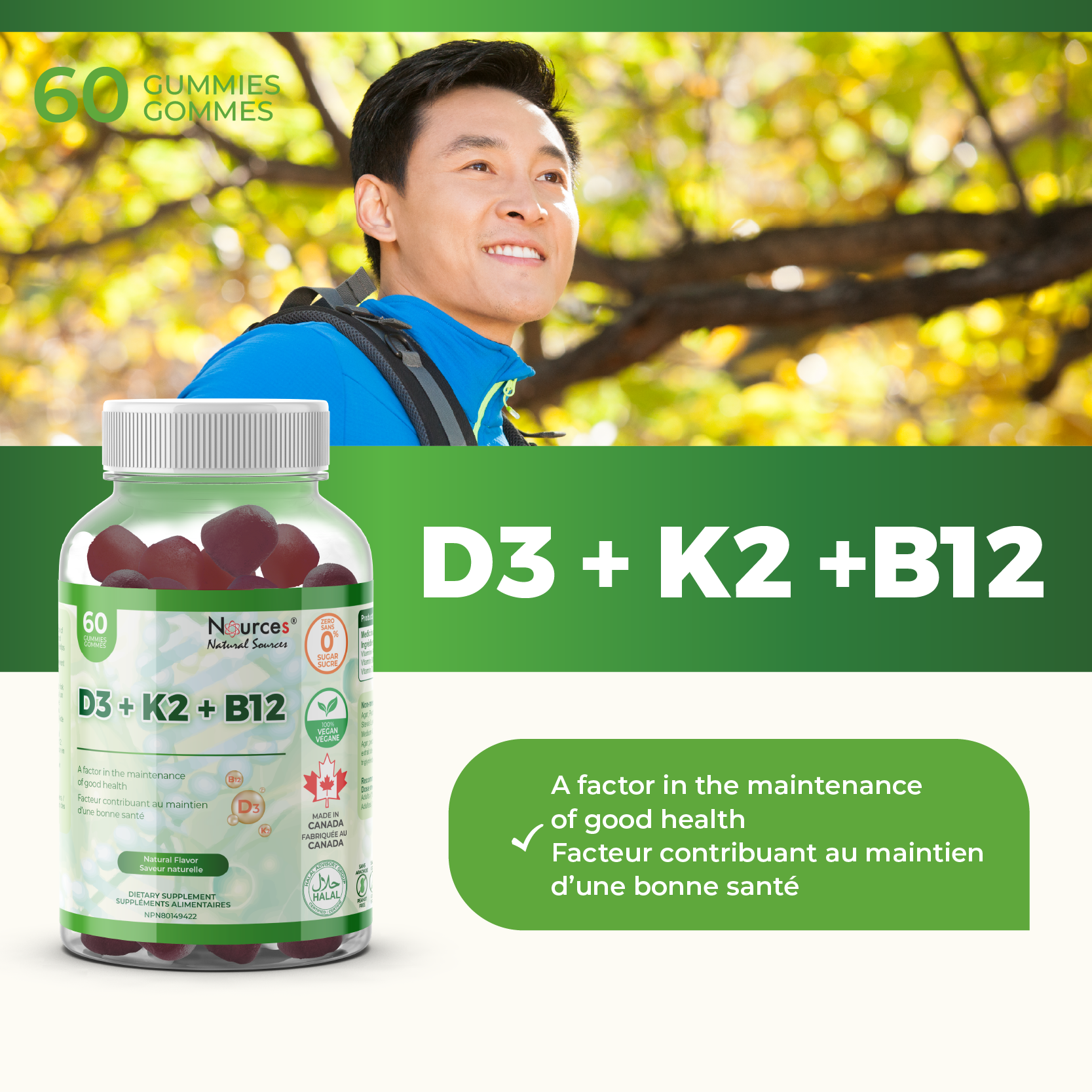 Nources D3+K2+B12