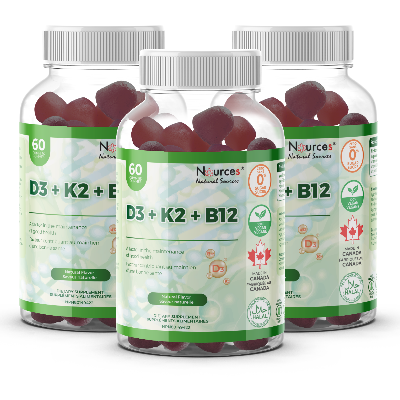 Nources D3+K2+B12