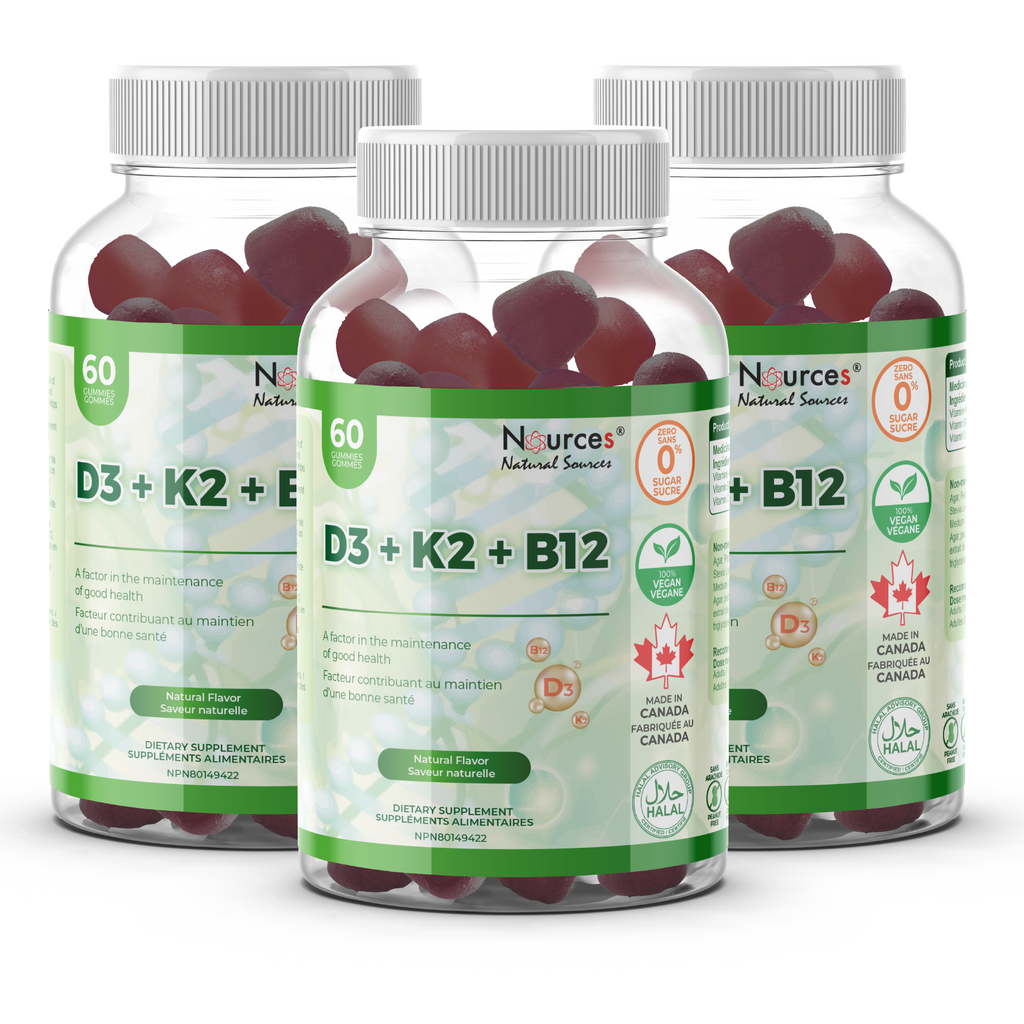 Nources D3+K2+B12