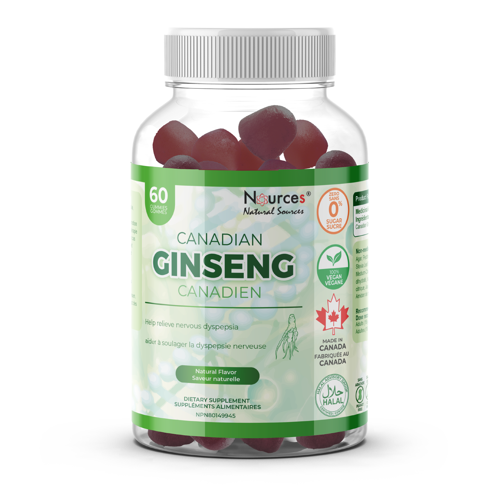 Nources Canadian Ginseng
