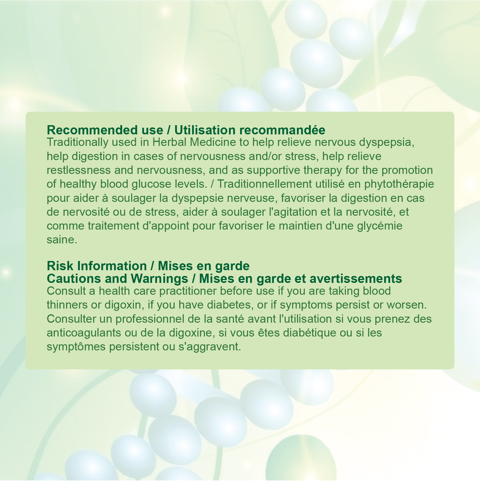 Nources Canadian Ginseng
