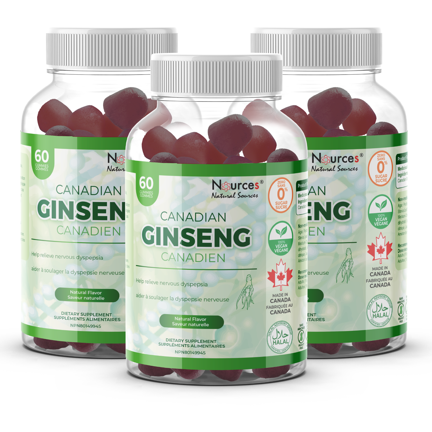 Nources Canadian Ginseng