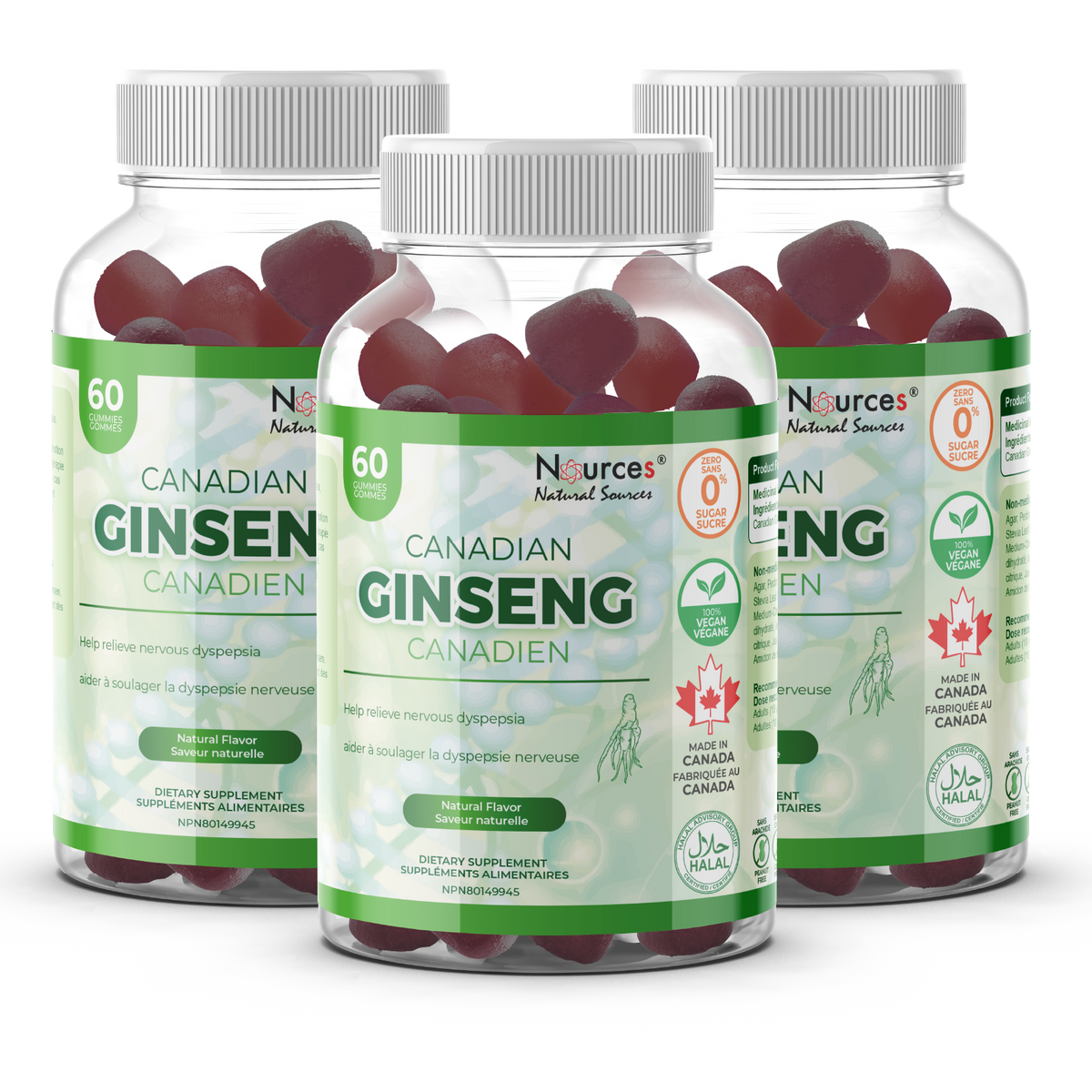 Nources Canadian Ginseng