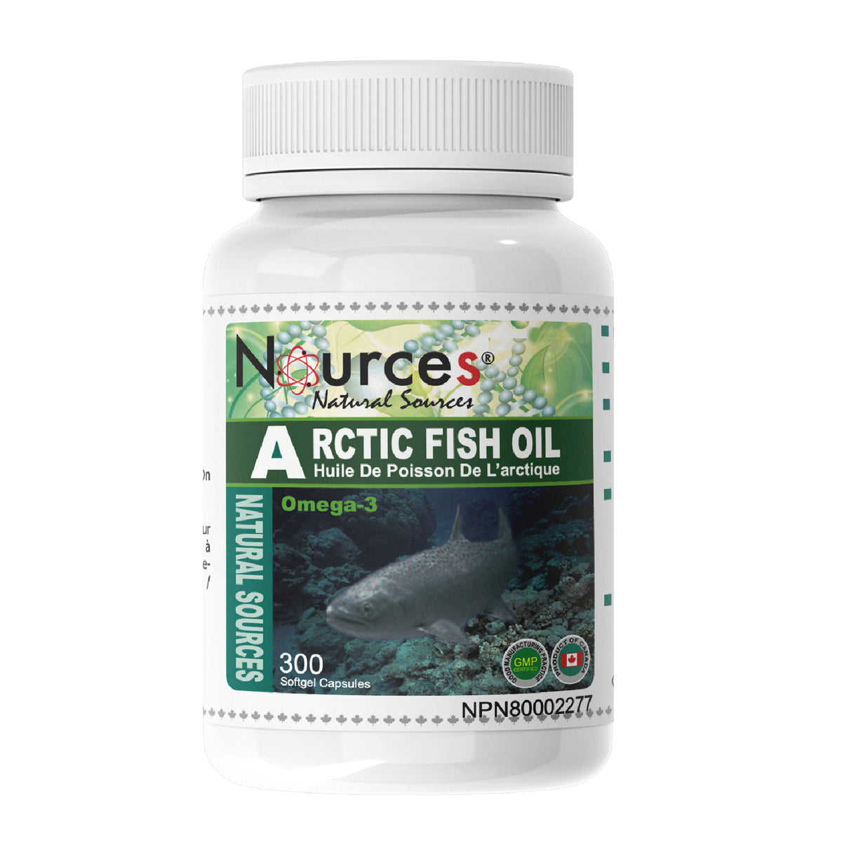 Nources Arctic Fish Oil 300 Softgels