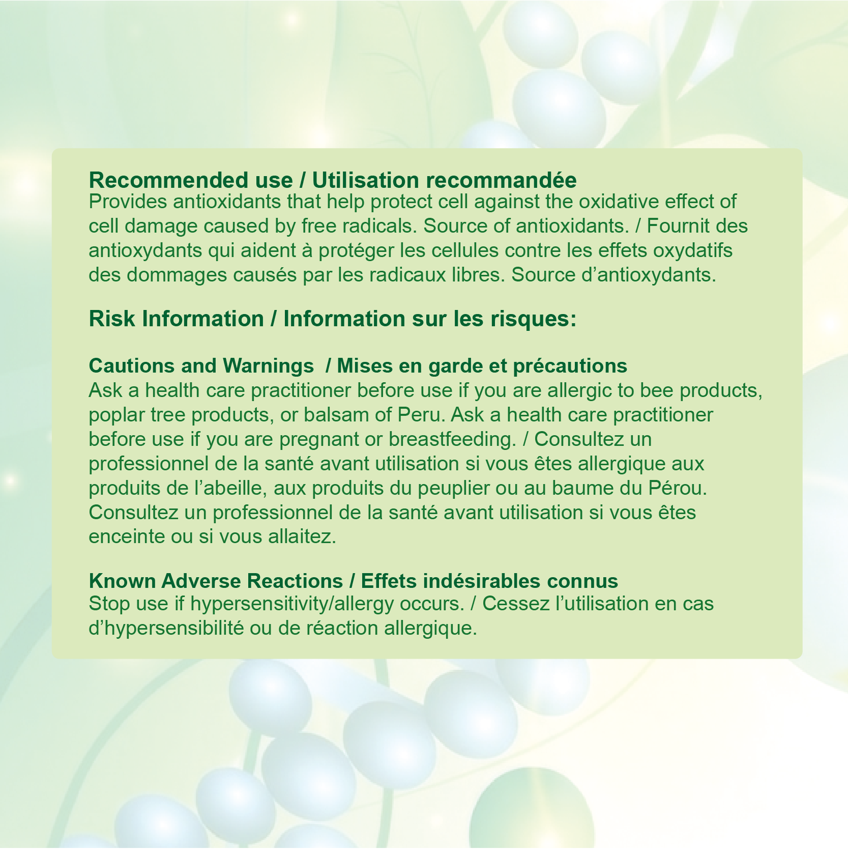 Nources Bee Propolis