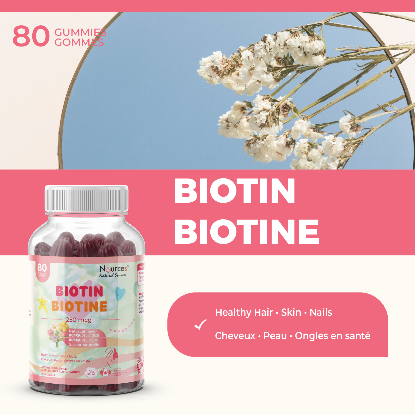 Nources Sugared Biotin