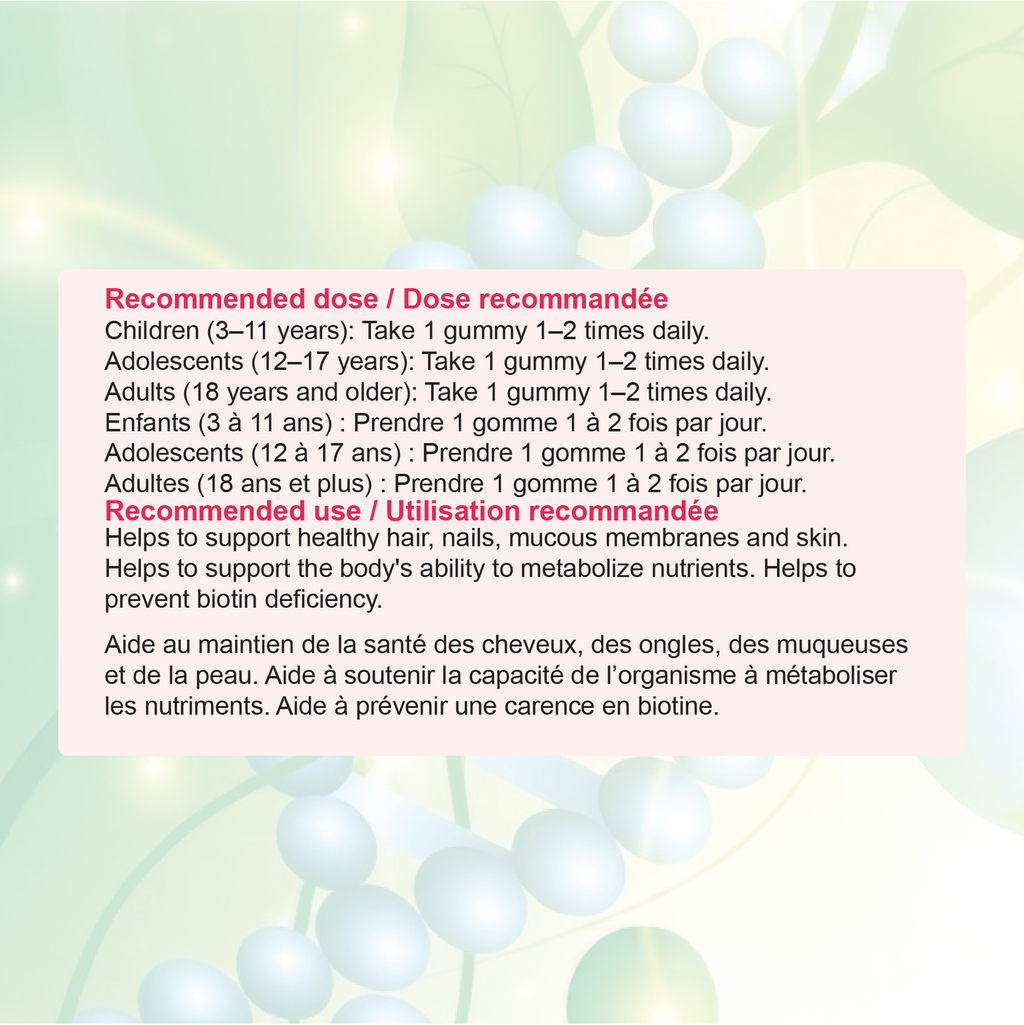Nources Sugared Biotin