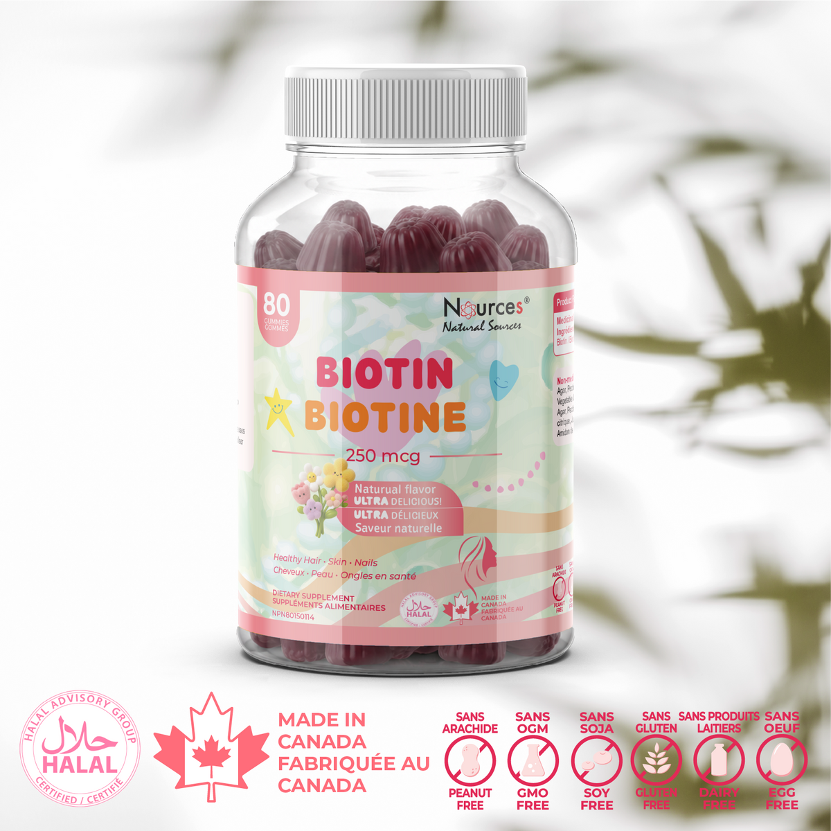 Nources Sugared Biotin