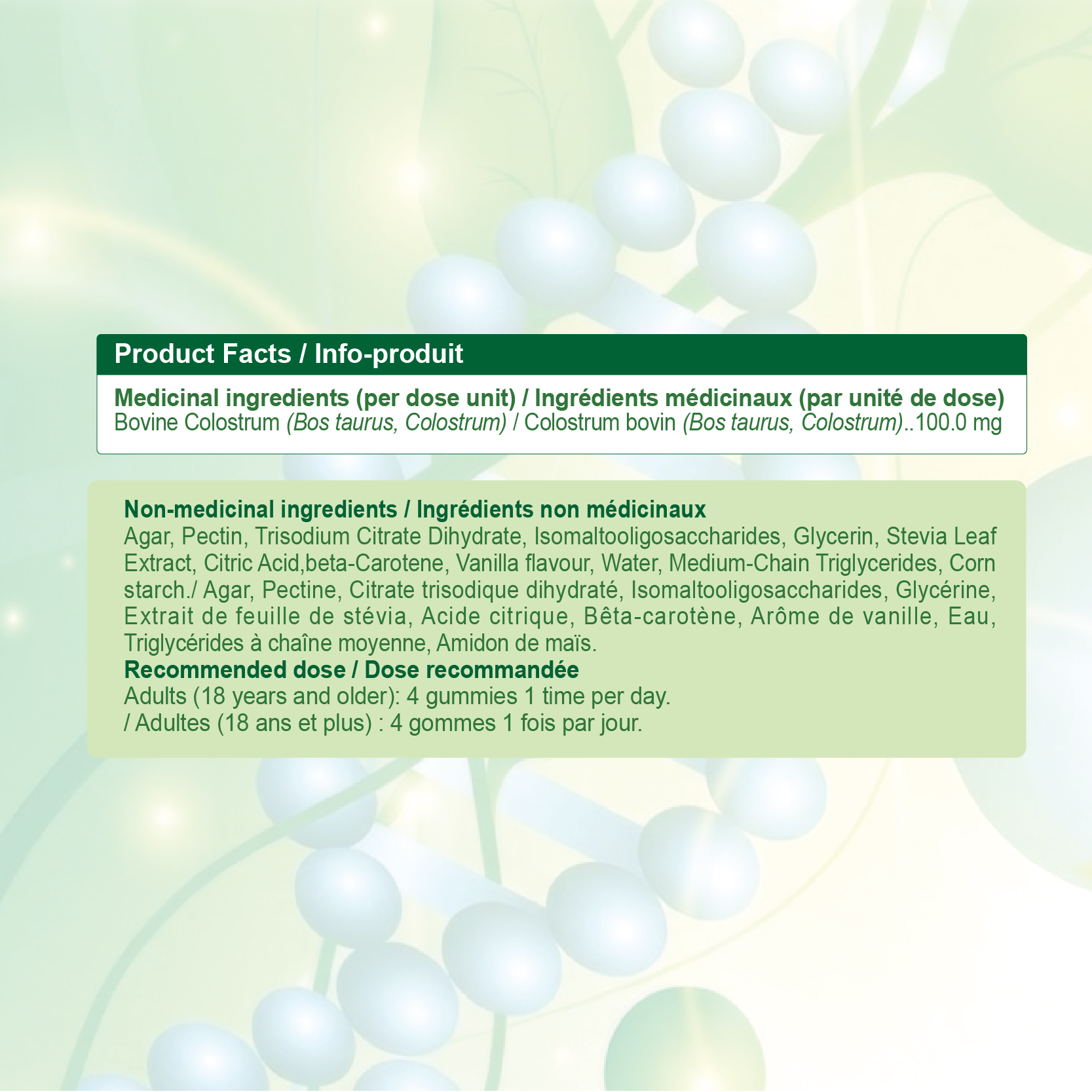 Nources Bovine Colostrum