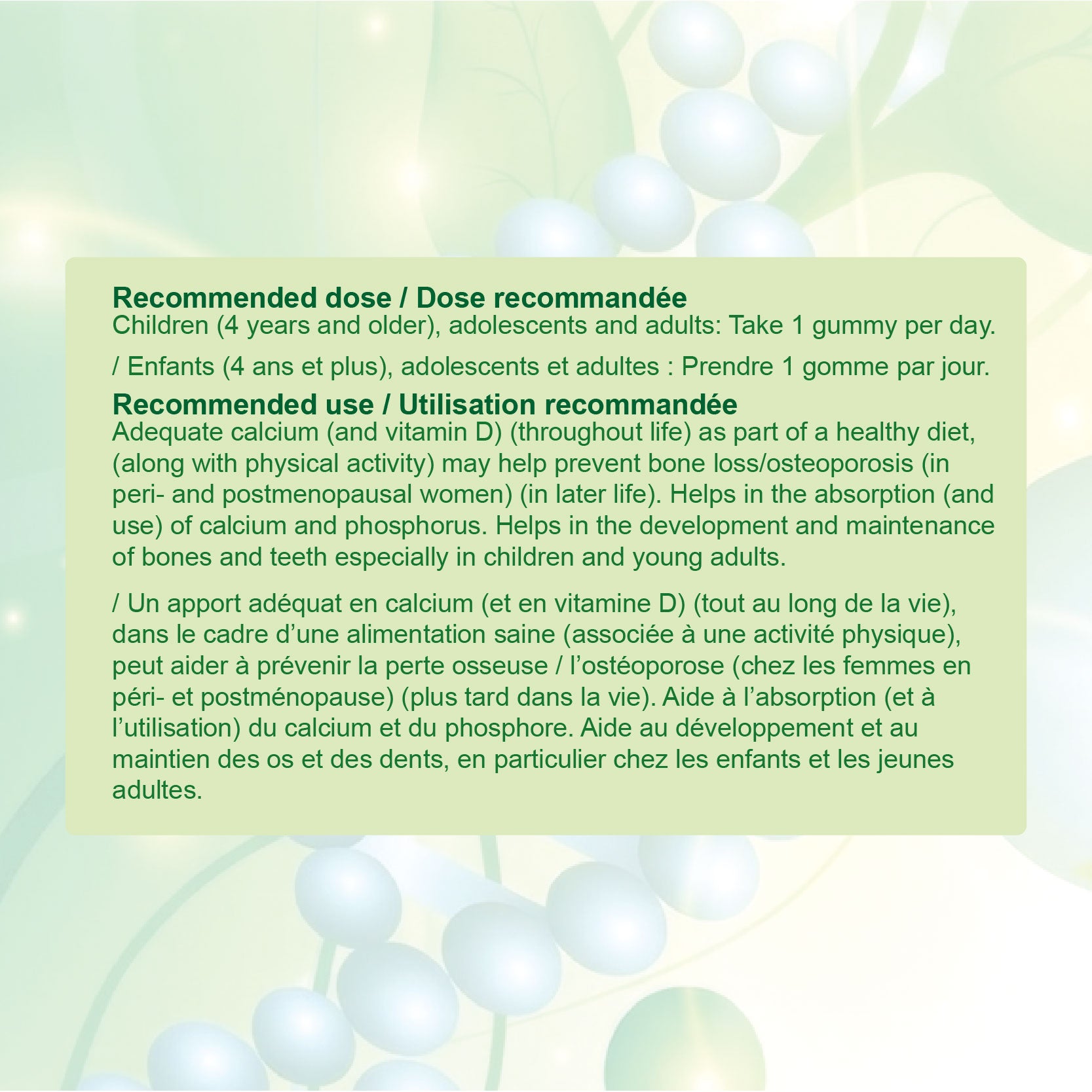 Nources Calcium + VD3 Gummy
