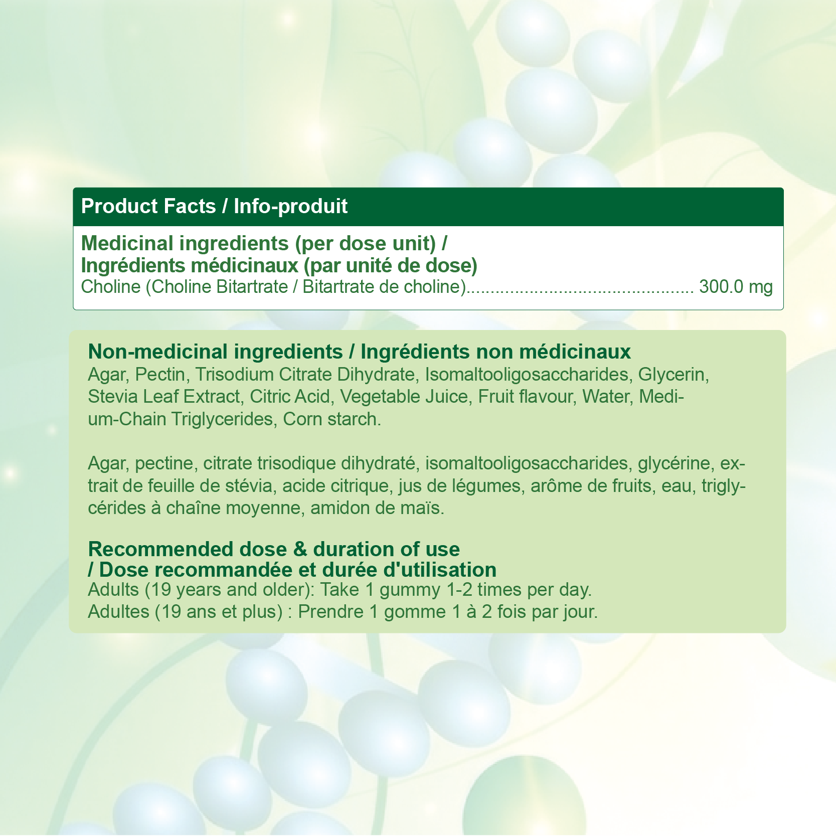Nources Choline