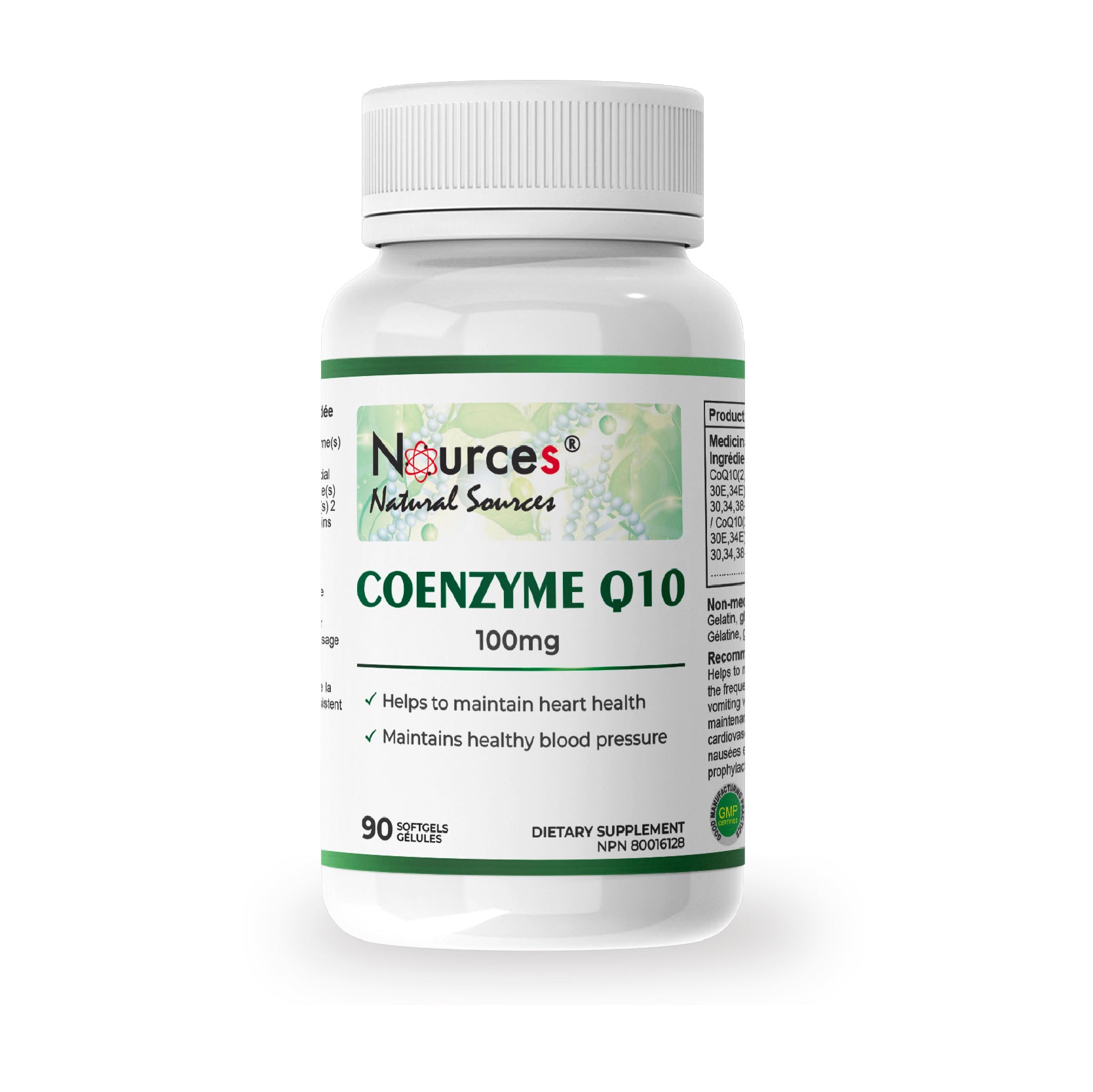 Nources CoQ10 90 Softgels
