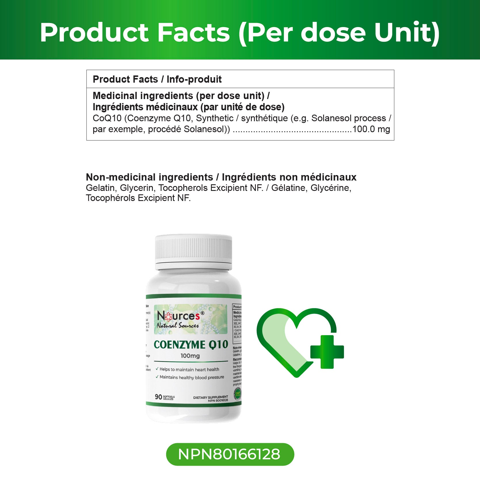 Nources CoQ10 90 Softgels