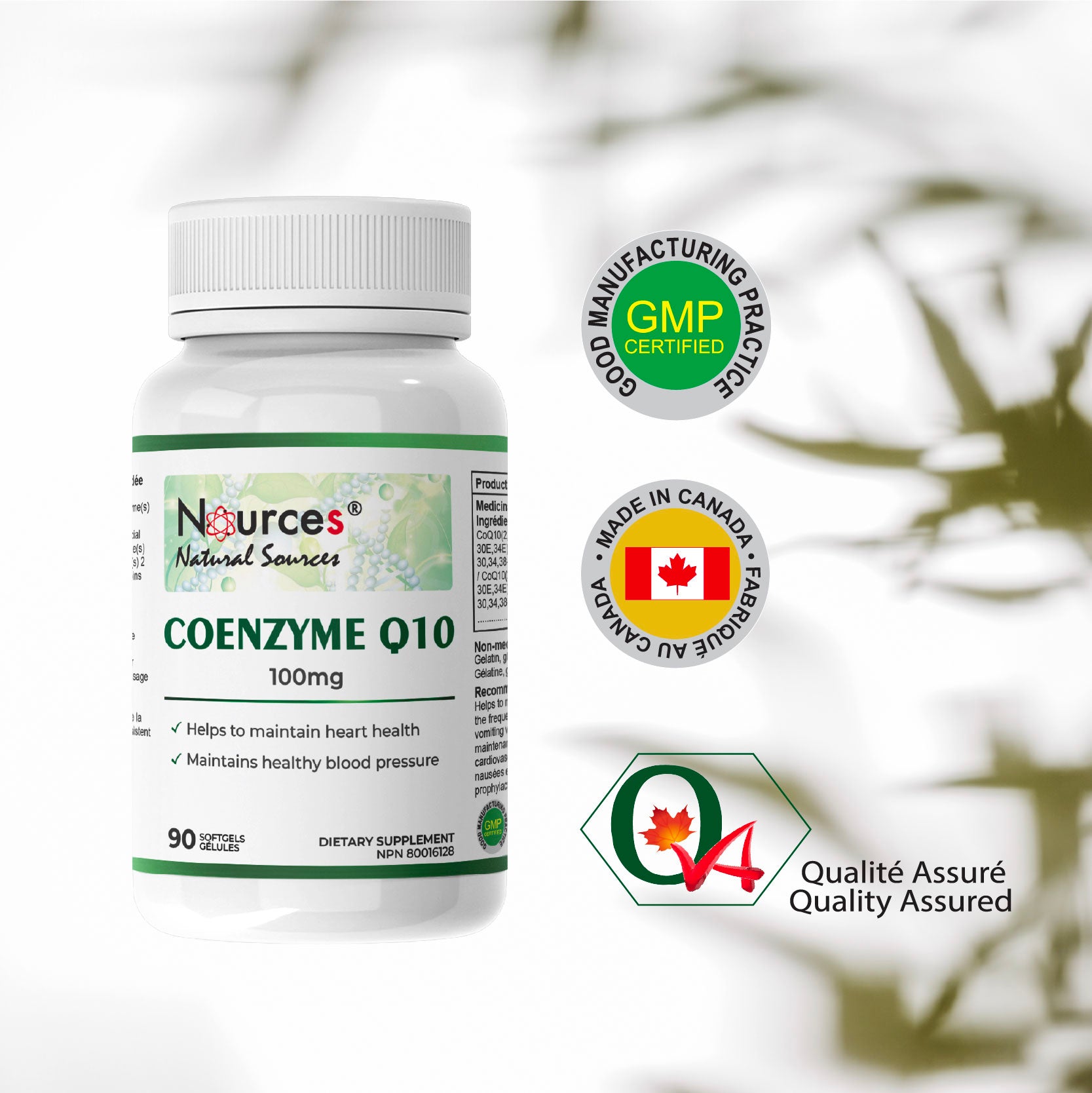 Nources CoQ10 90 Softgels