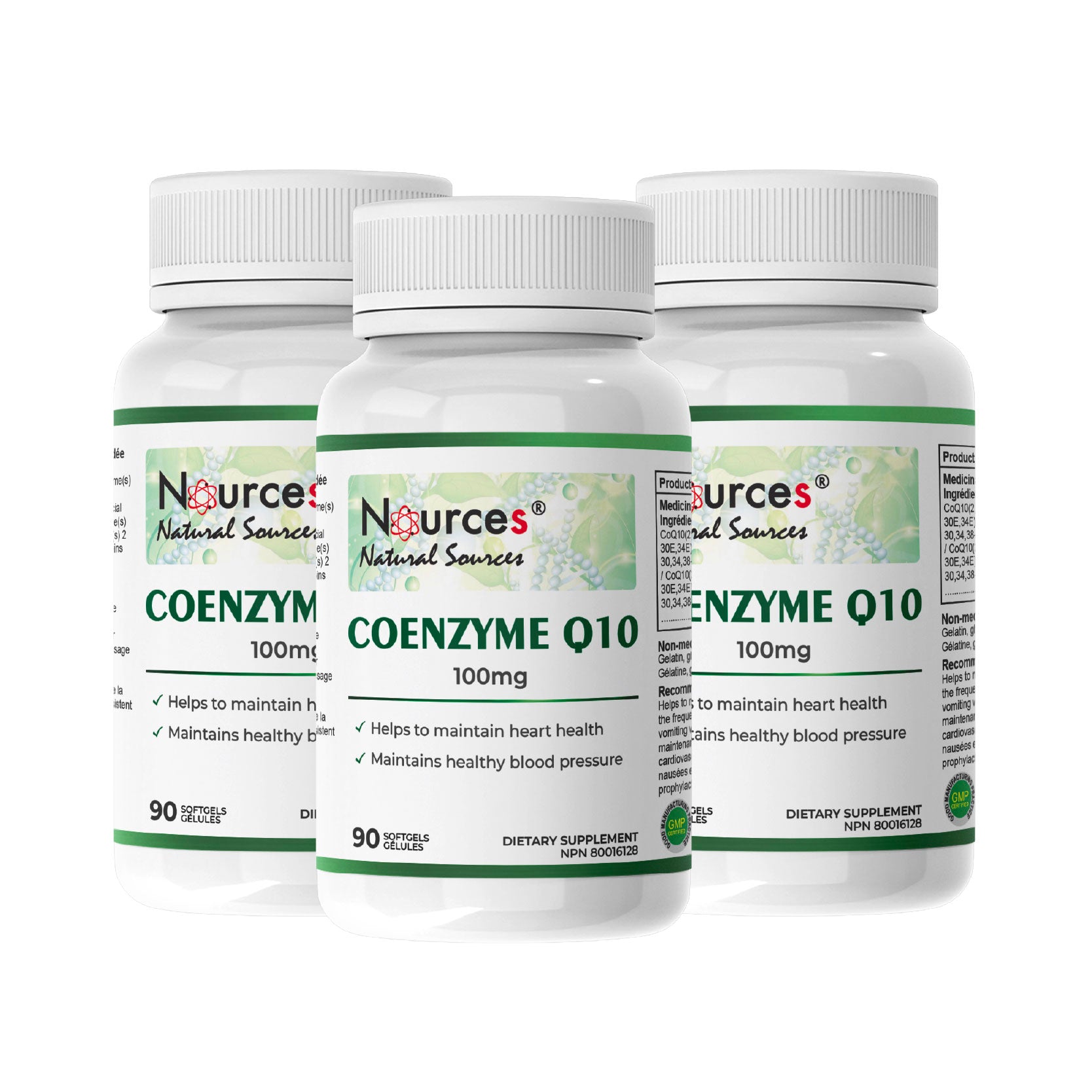 Nources CoQ10 90 Softgels