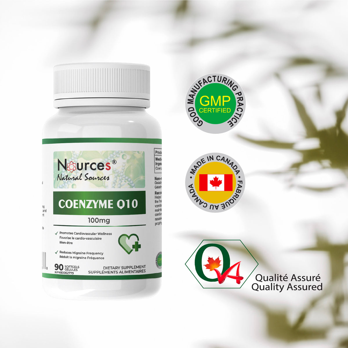 Nources CoQ10 90 Softgels