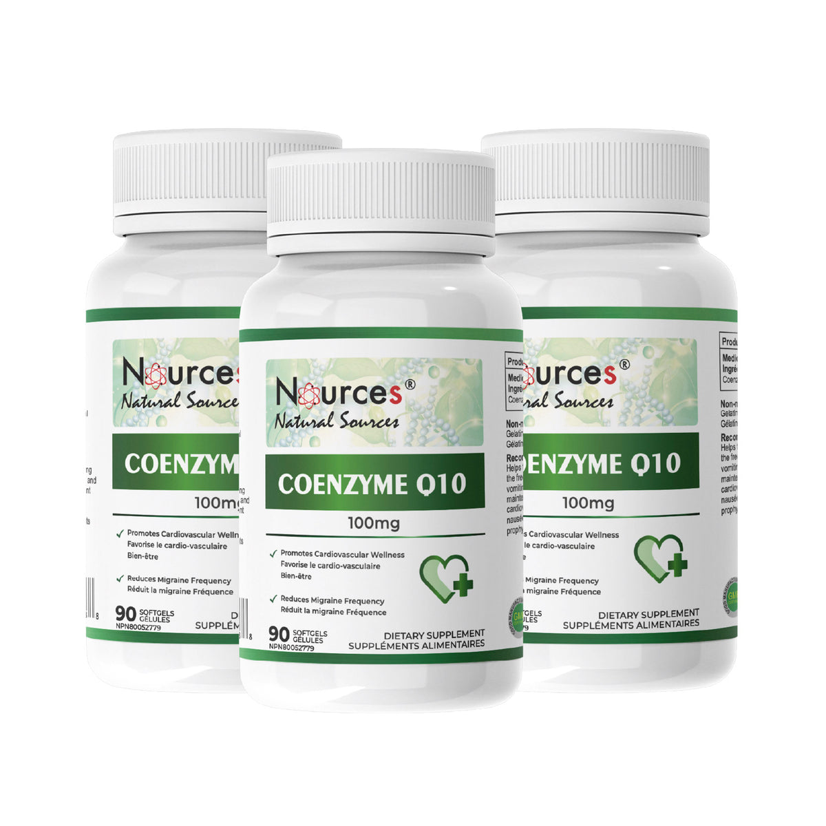 Nources CoQ10 90 Softgels