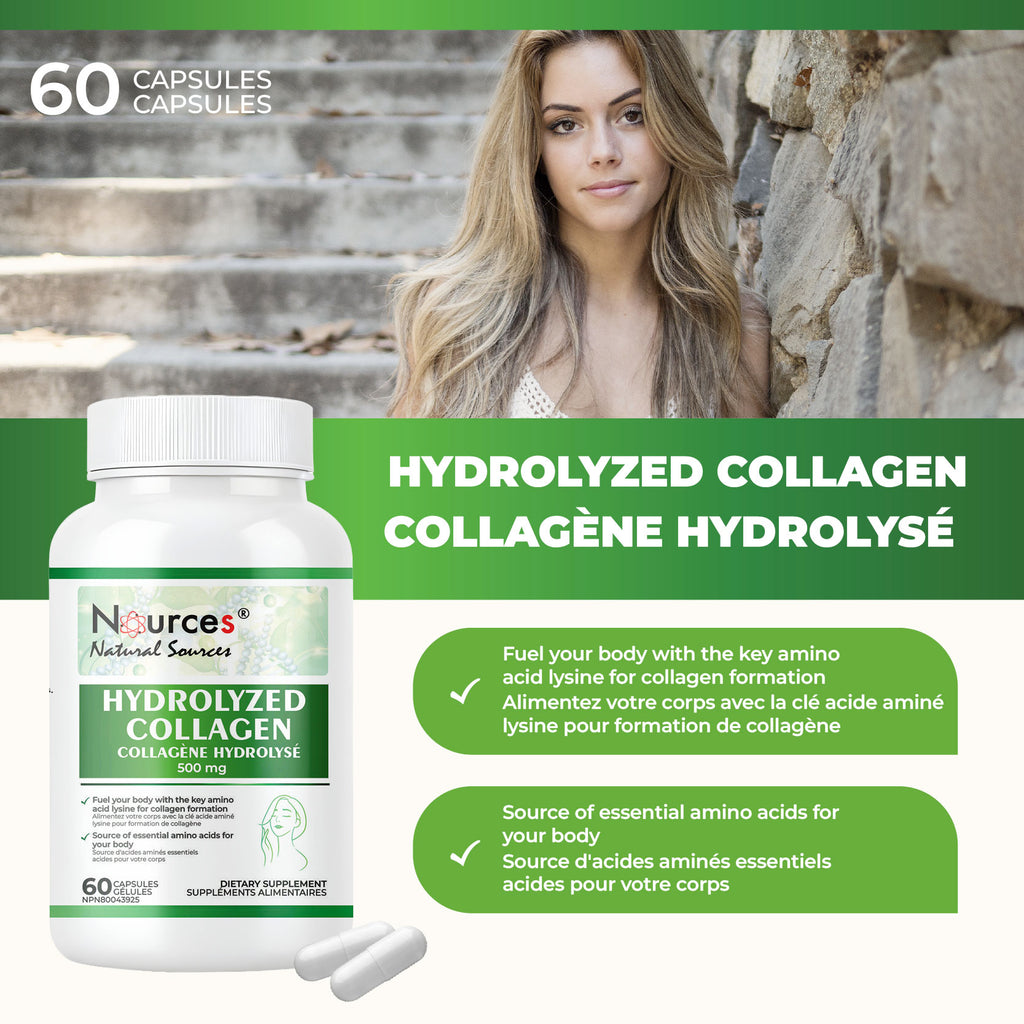Nources Hydrolyzed Collagen 60 Capsules