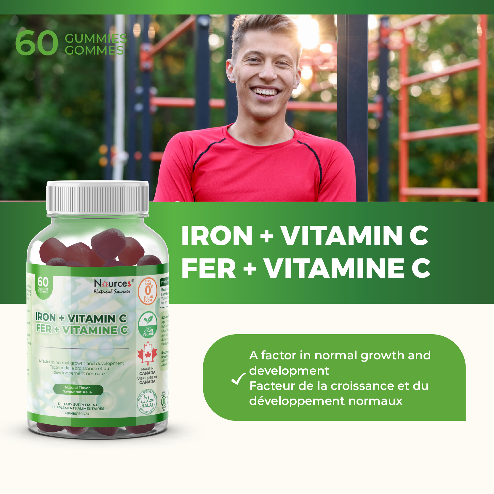 Nources Vitamin C + Iron