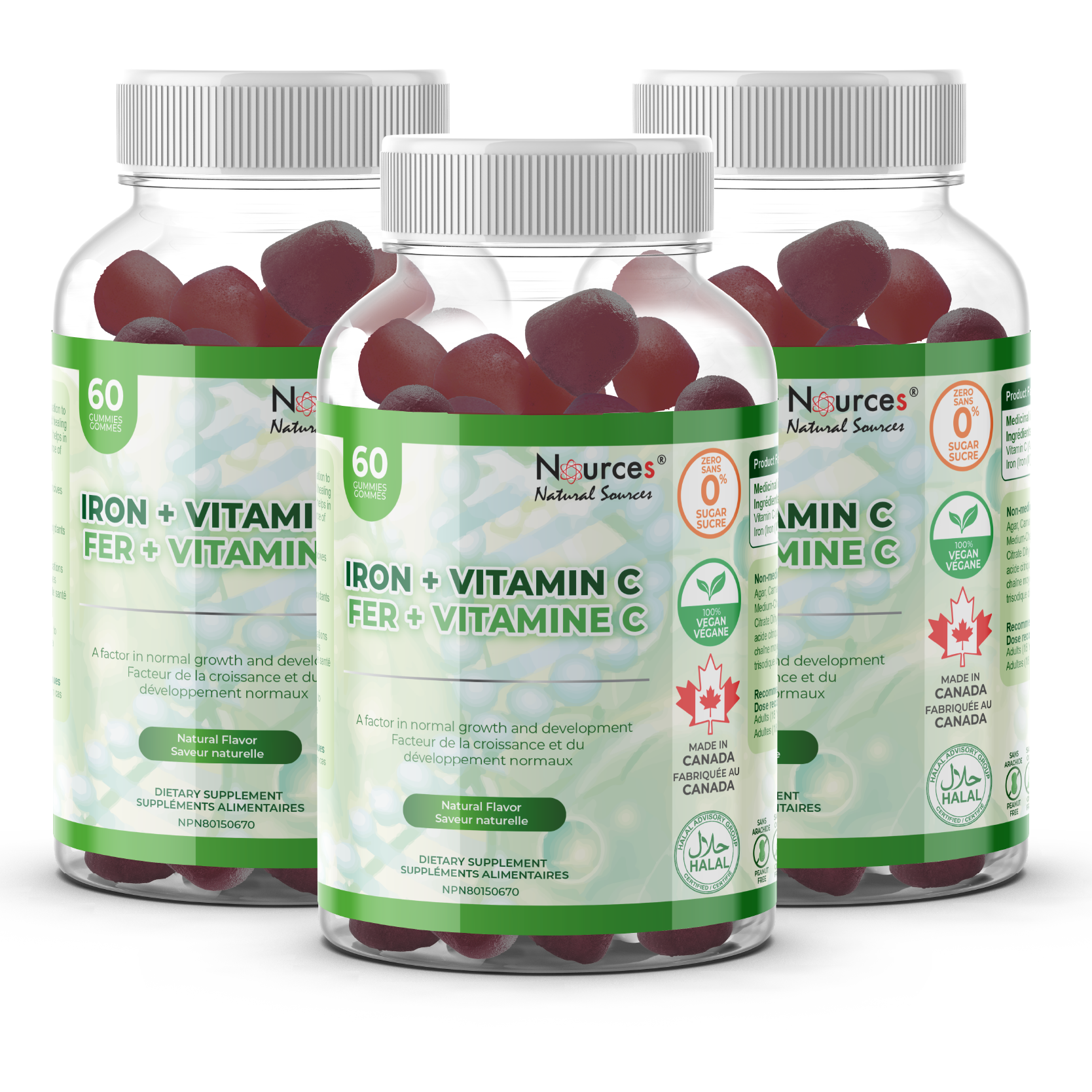 Nources Vitamin C + Iron