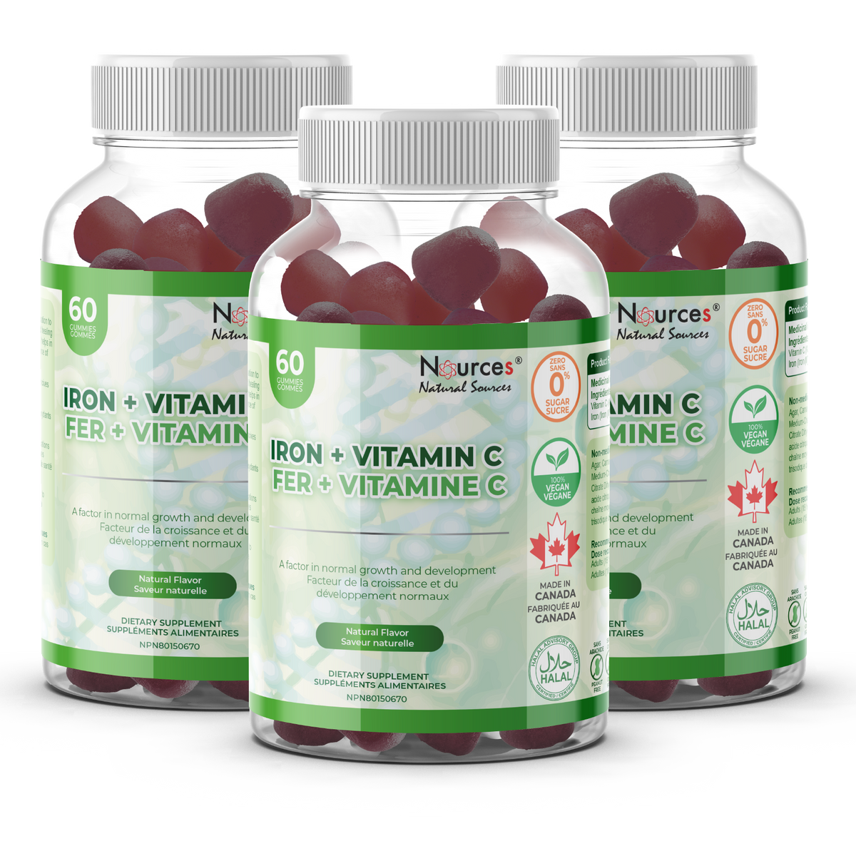 Nources Vitamin C + Iron