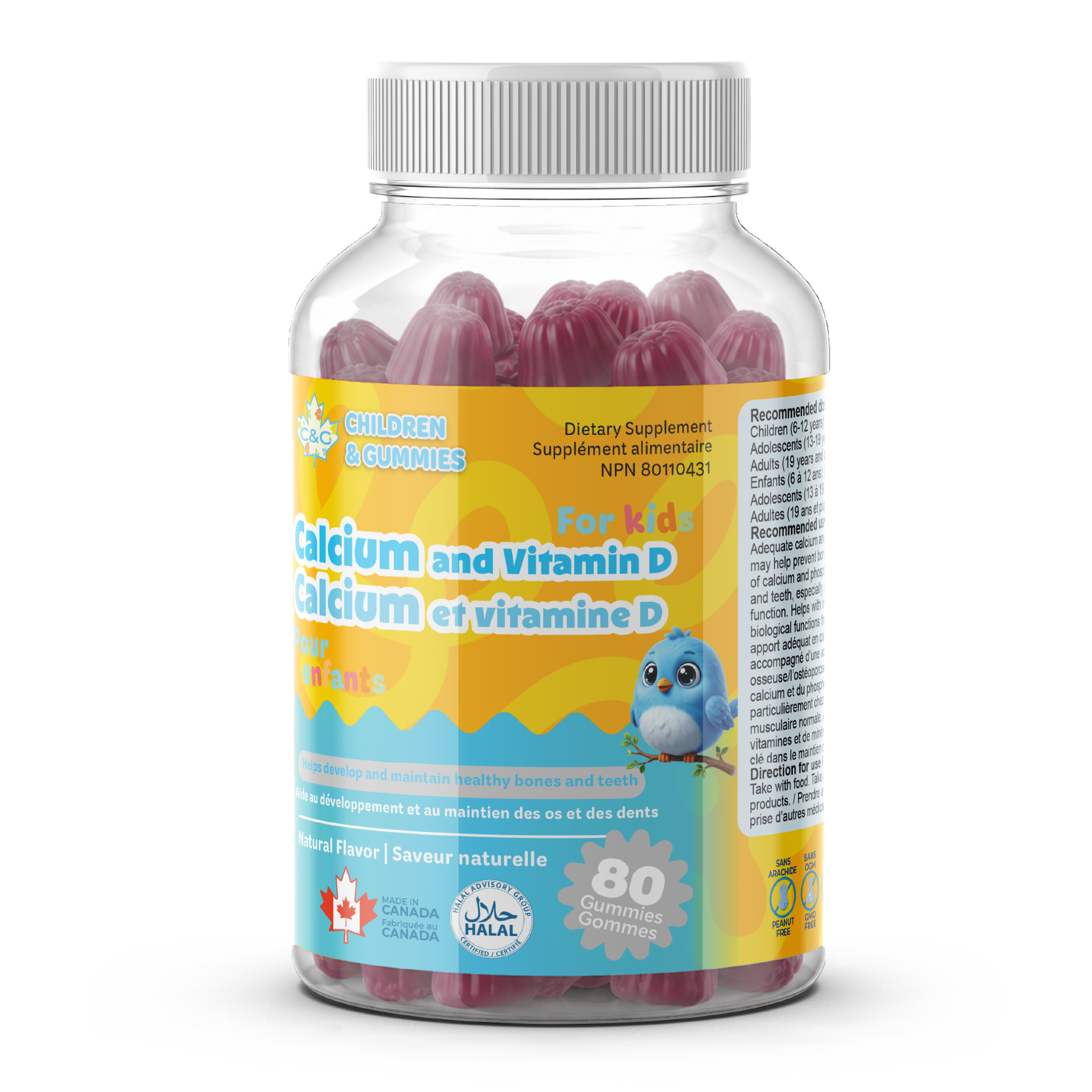 C&G Kids Series Calcium + VD