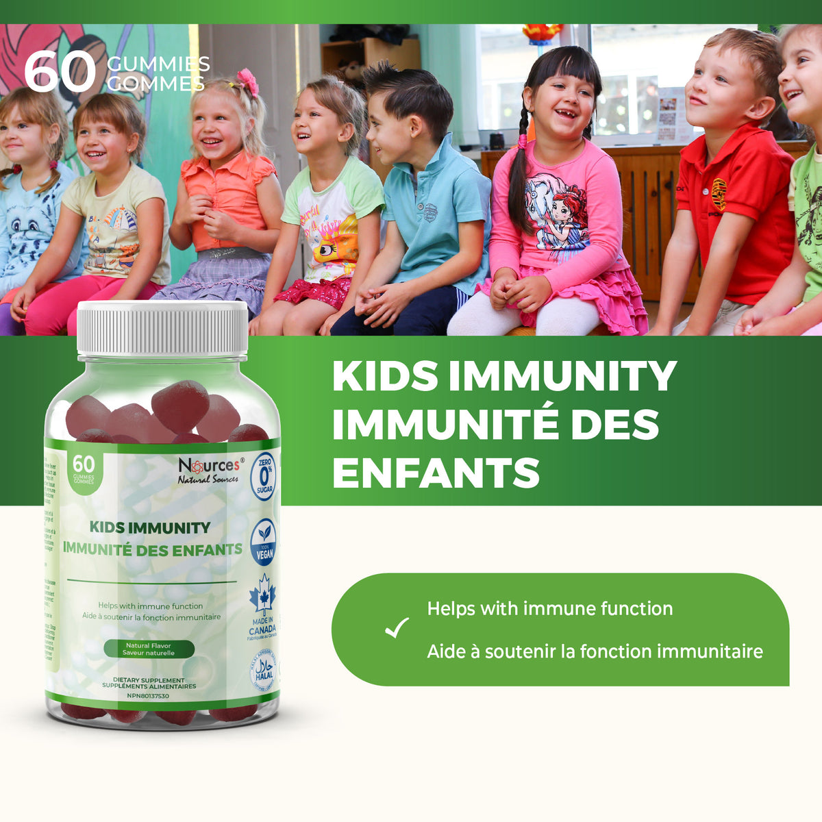 Nources Kids Immunity Gummy