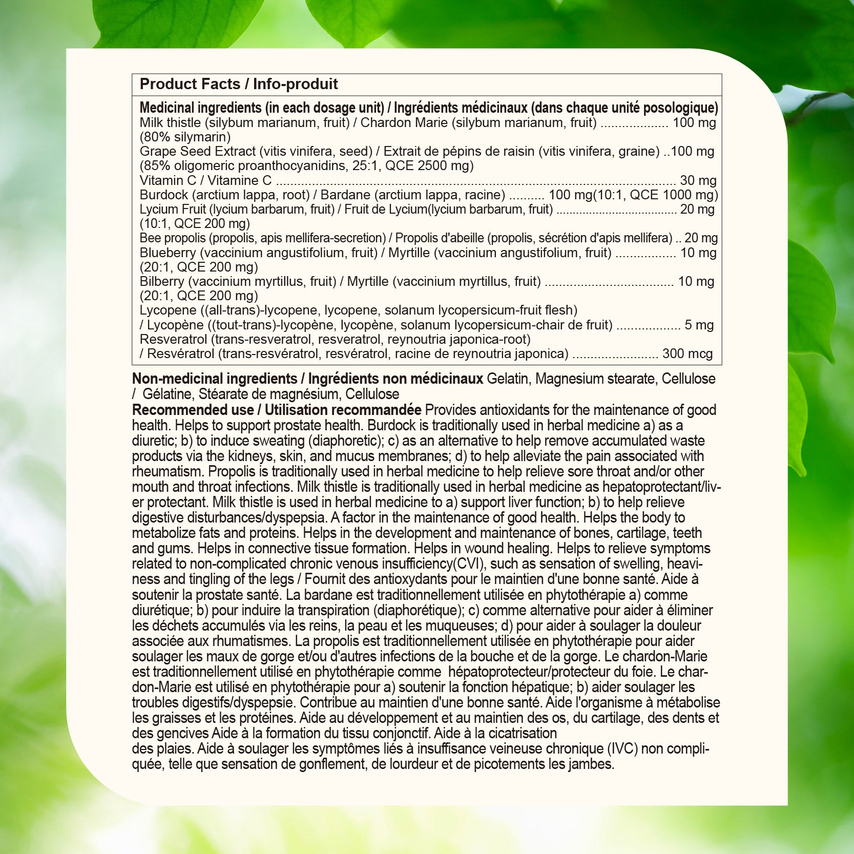 Nources Liver Kidney Cleanser 60 Capsules