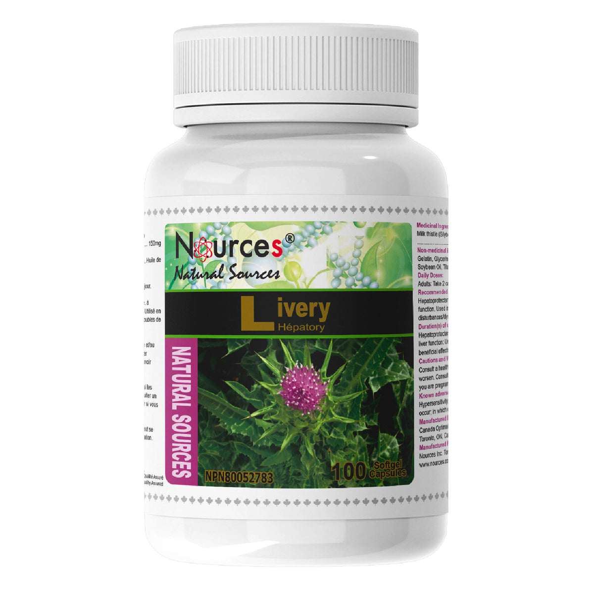 Nources Livery 100 Softgels