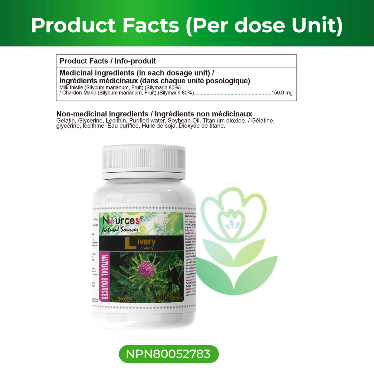 Nources Livery 100 Softgels