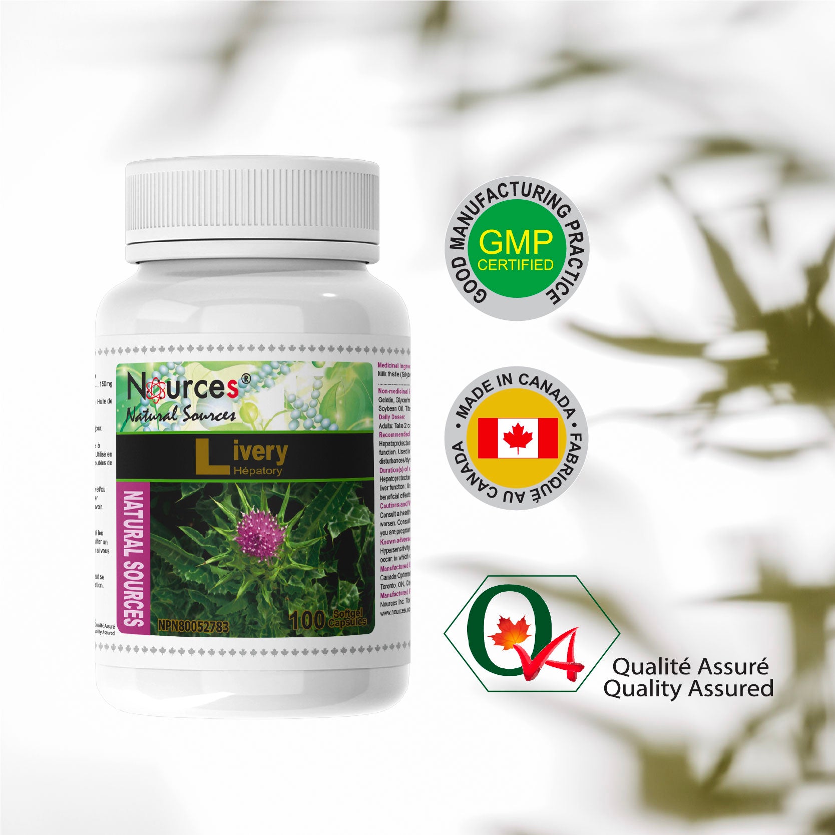 Nources Livery 100 Softgels