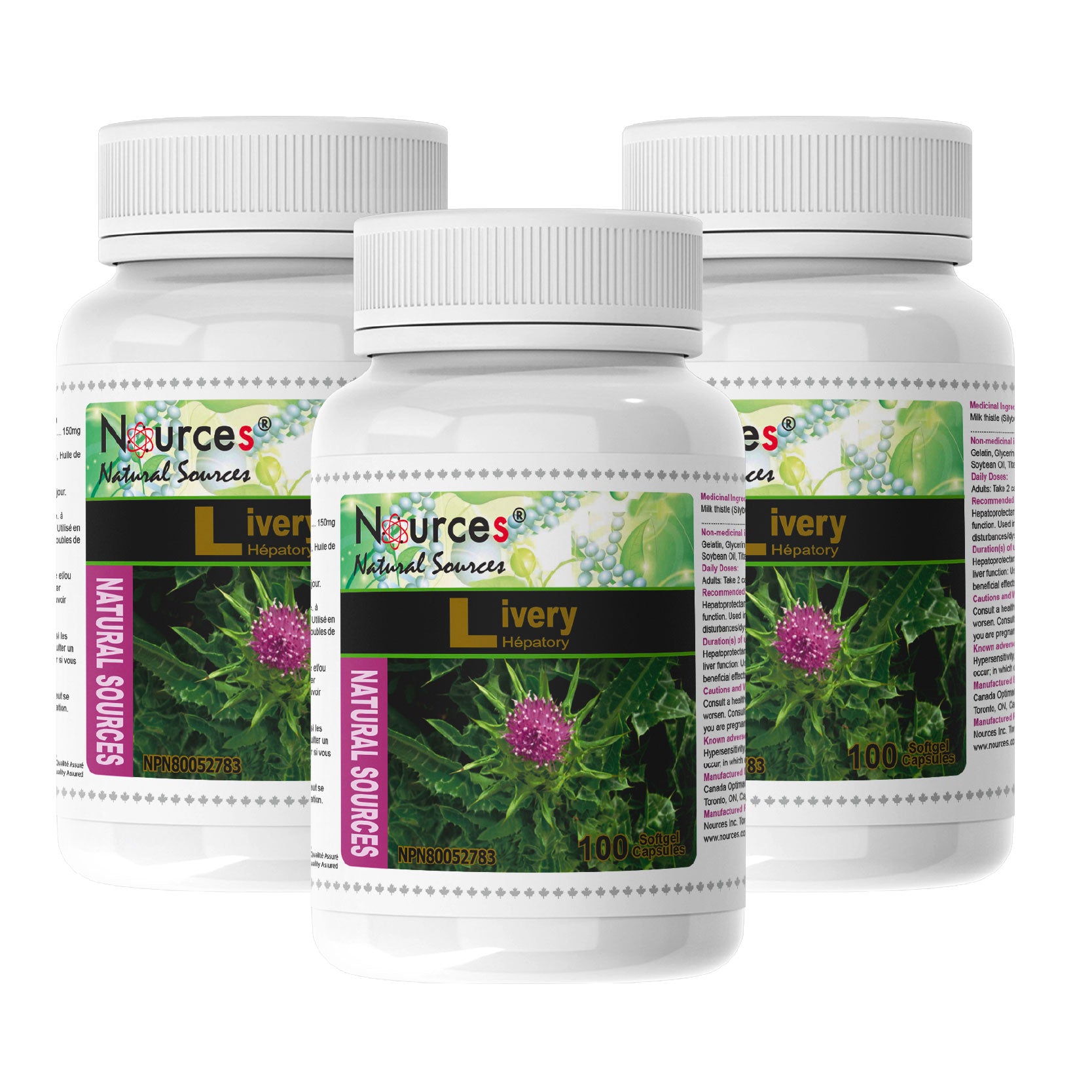 Nources Livery 100 Softgels