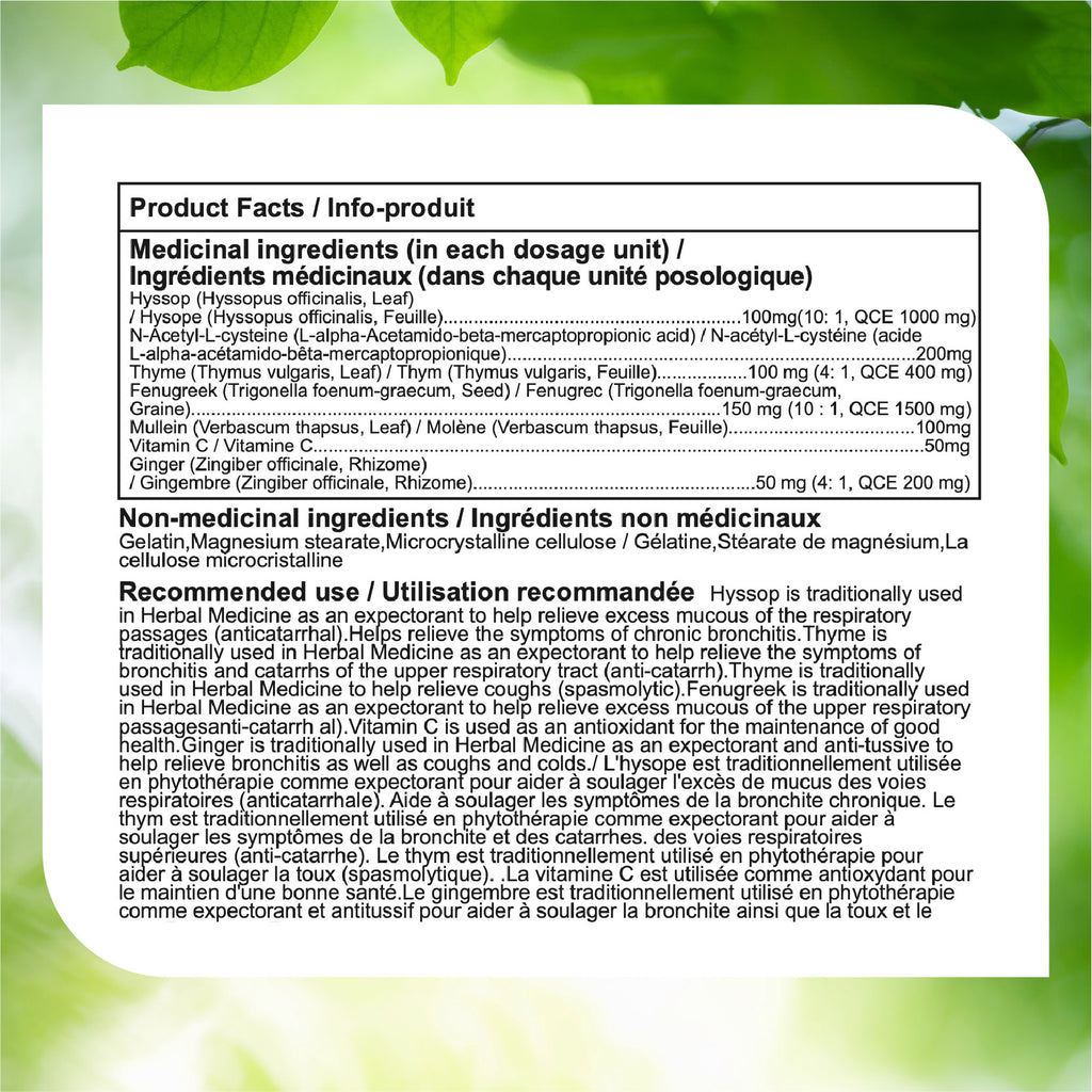 Nources Lung Cleanse 90 Capsules