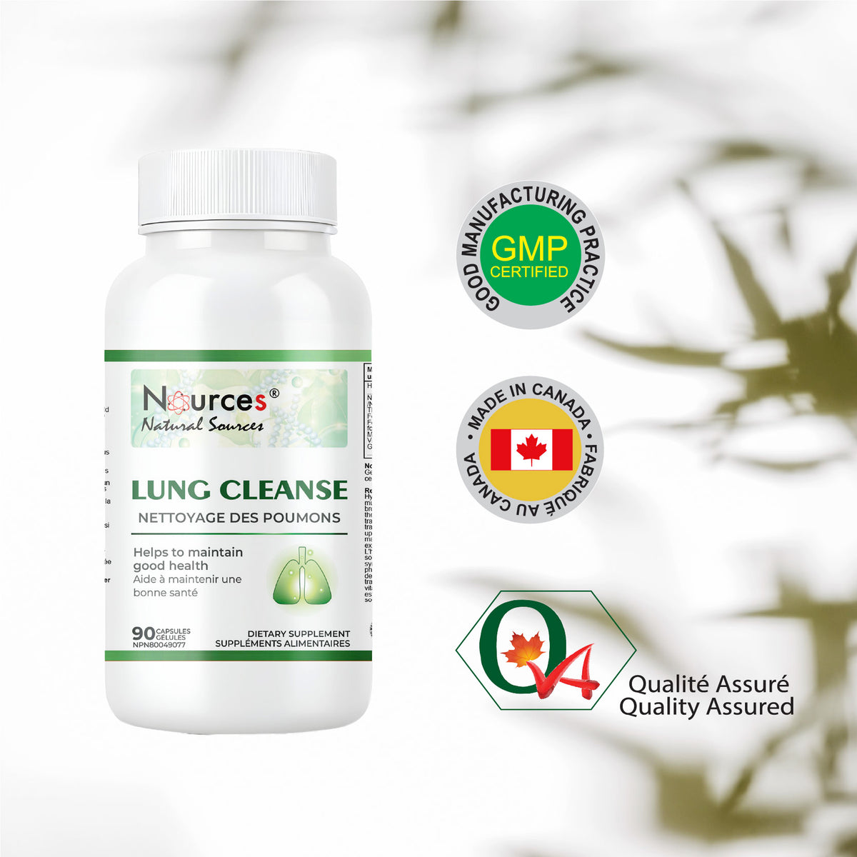 Nources Lung Cleanse 90 Capsules