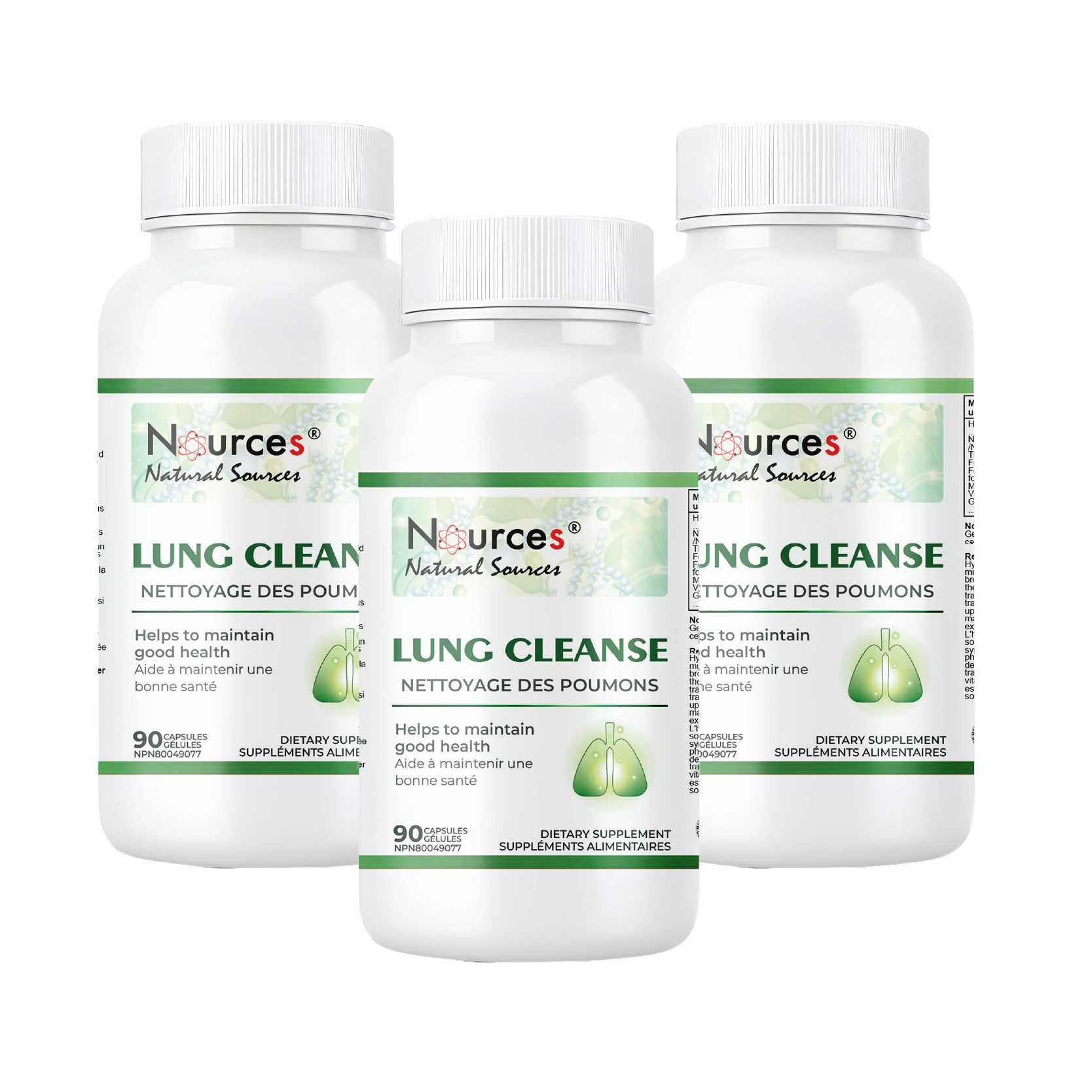 Nources Lung Cleanse 90 Capsules