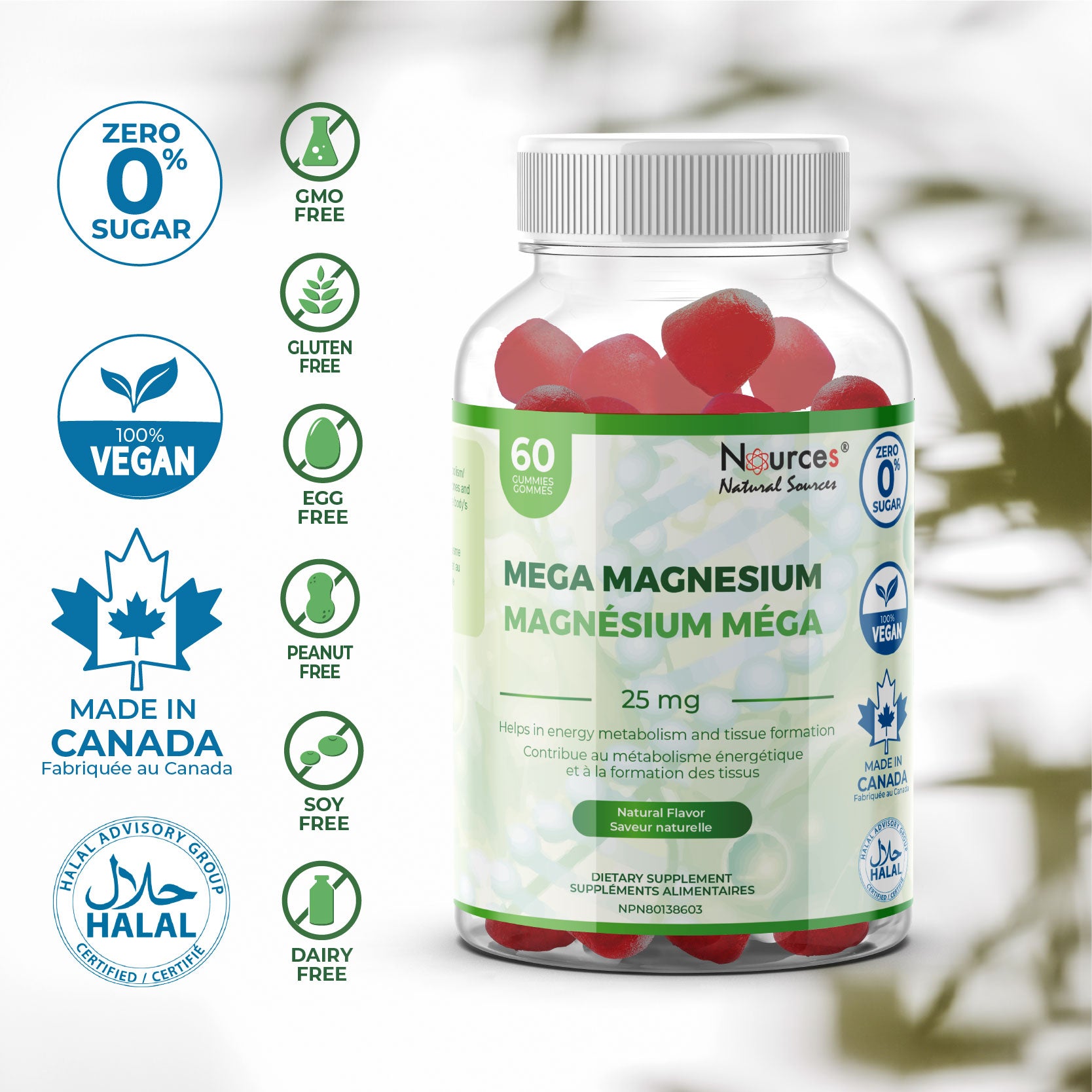 Nources Mega Magnesium Gummy