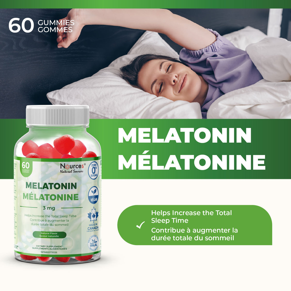 Nources Melatonin Gummy