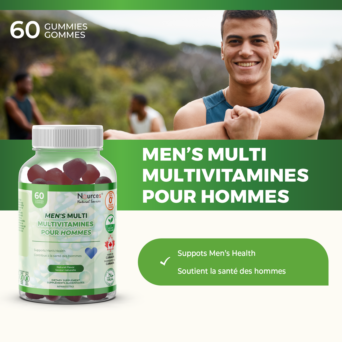 Nources Men's Multi