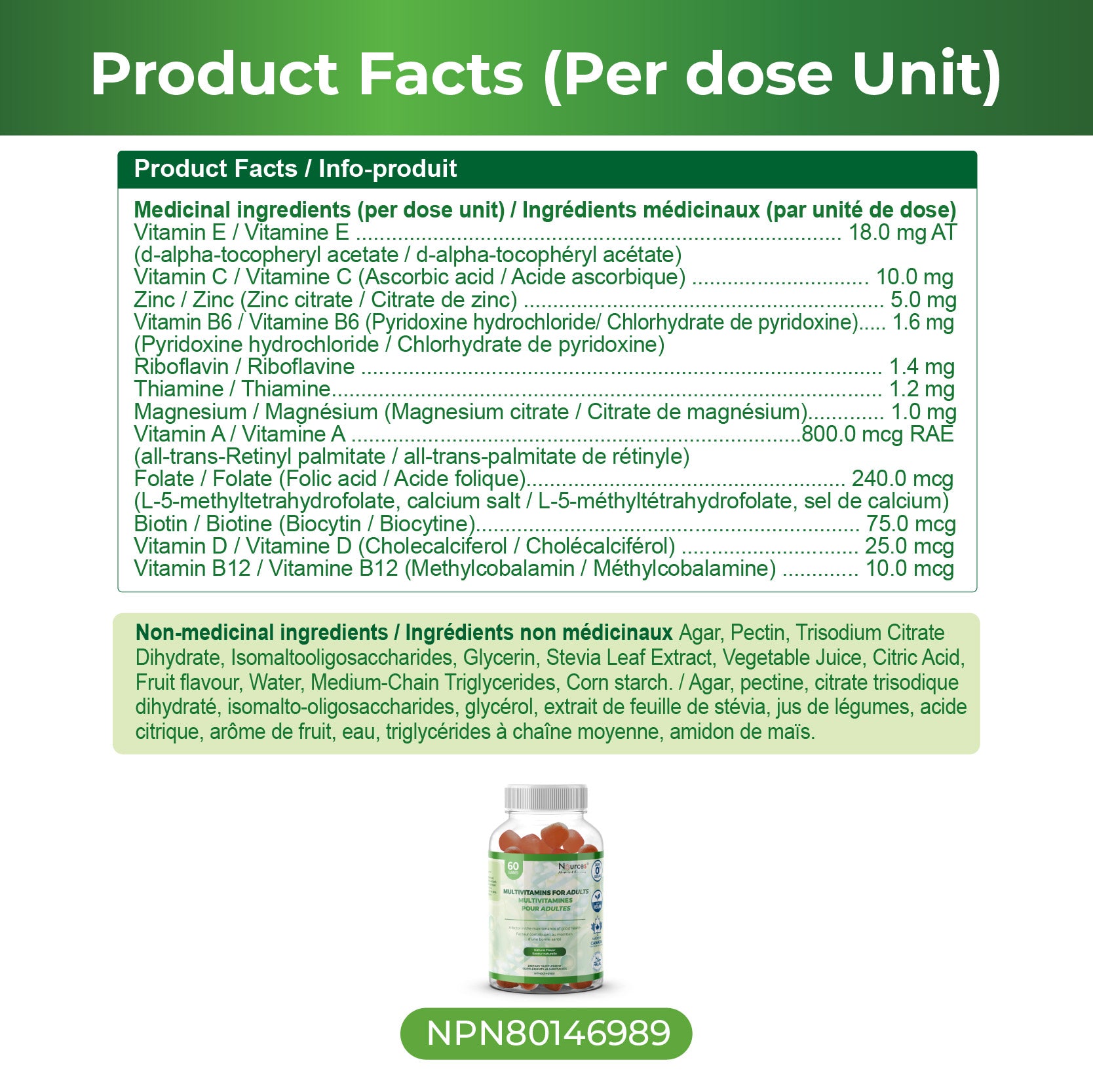 Nources Multivitamins Gummy