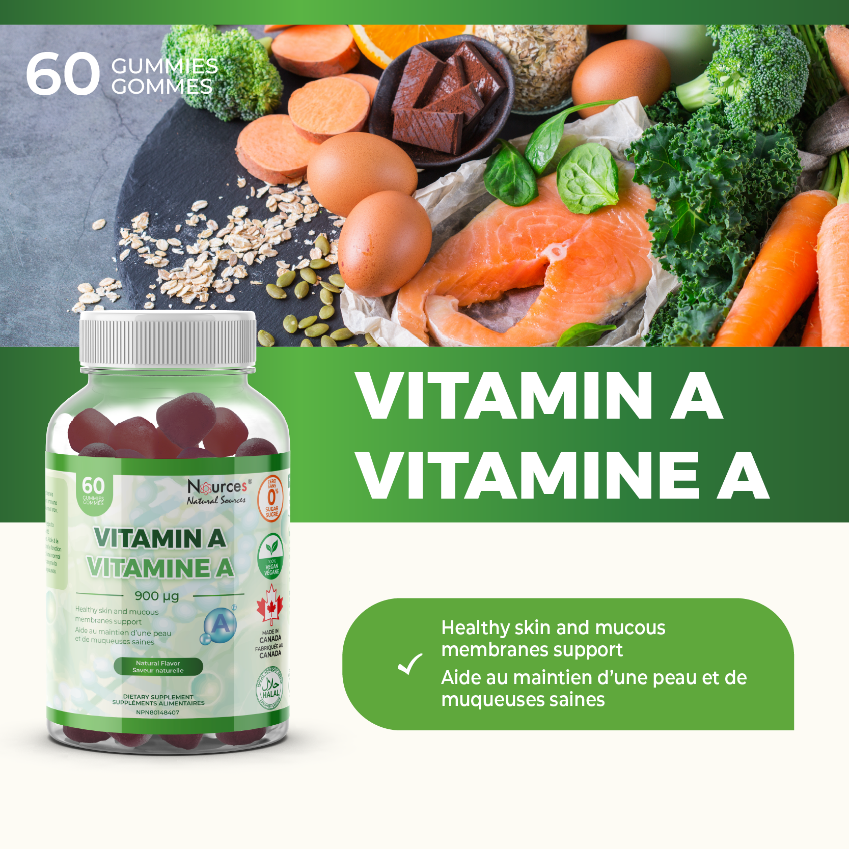 Nources Vitamin A
