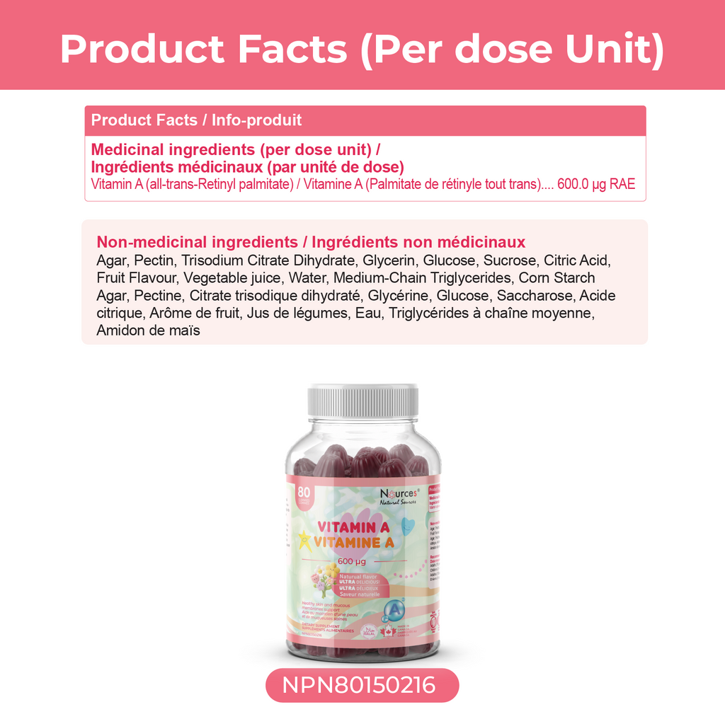 Nources Sugared Vitamin A
