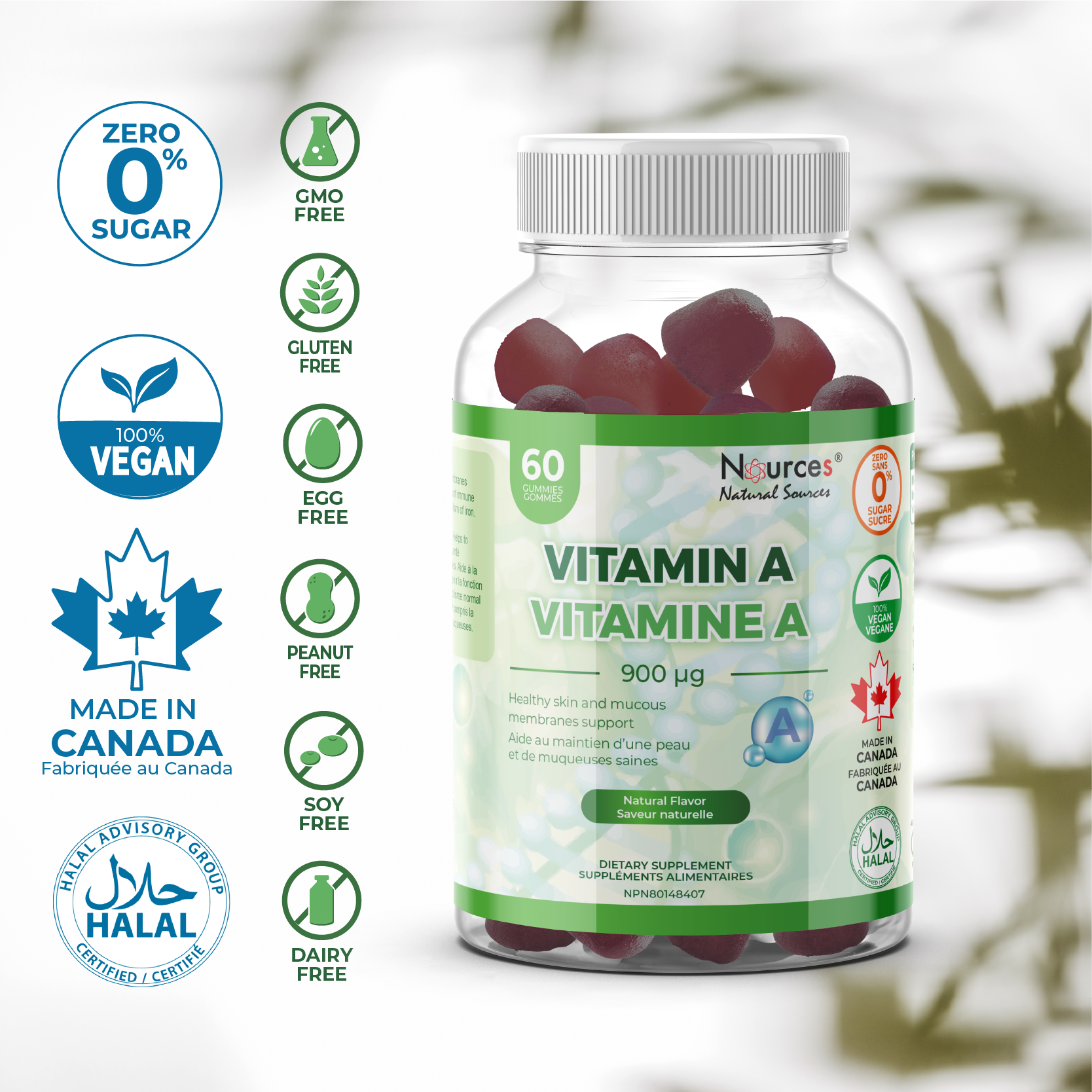 Nources Vitamin A