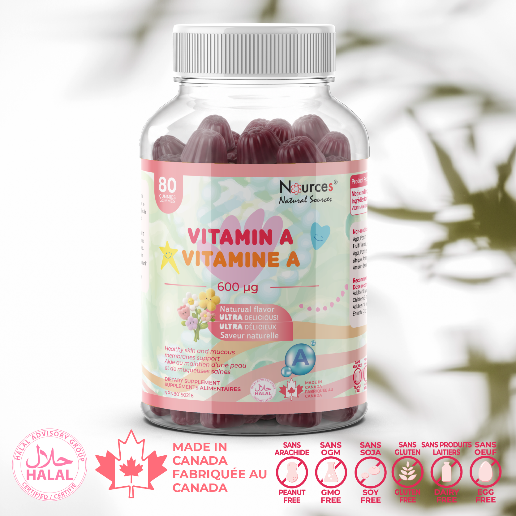 Nources Sugared Vitamin A