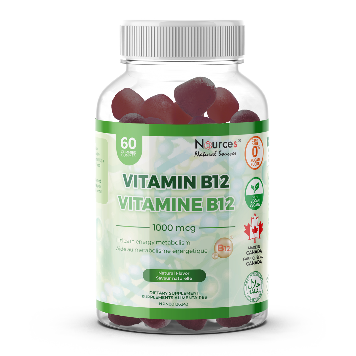 Nources Vitamin B12 1000 mg